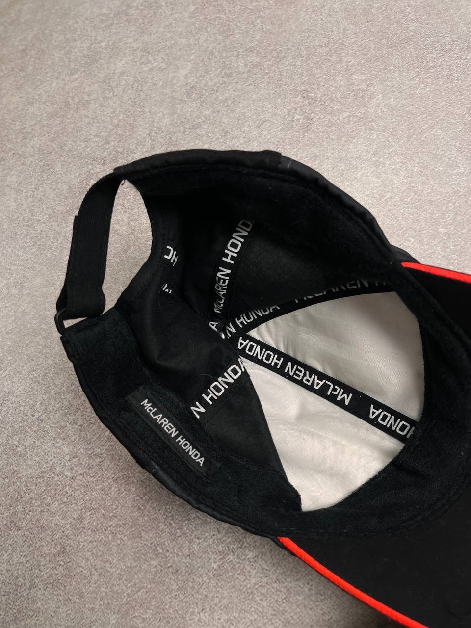 Vintage Vintage Mclaren Honda Racing F-1 Nascar Cap Os Size ONE SIZE - 5 Thumbnail