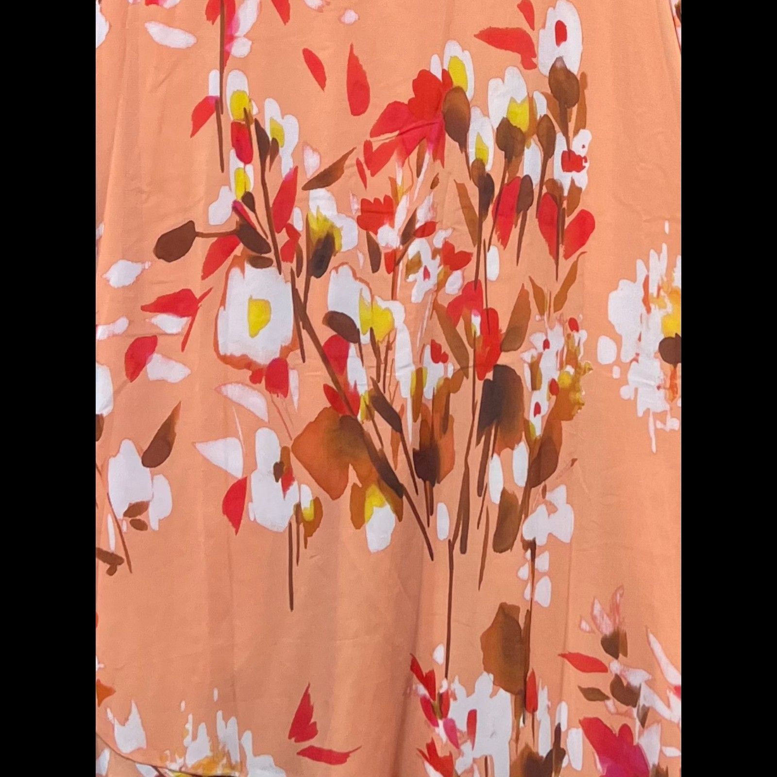 Other Premier Amour - Women's Short Sleeve Floral Midi Fit + Flare Size XS / US 0-2 / IT 36-38 - 13 Thumbnail