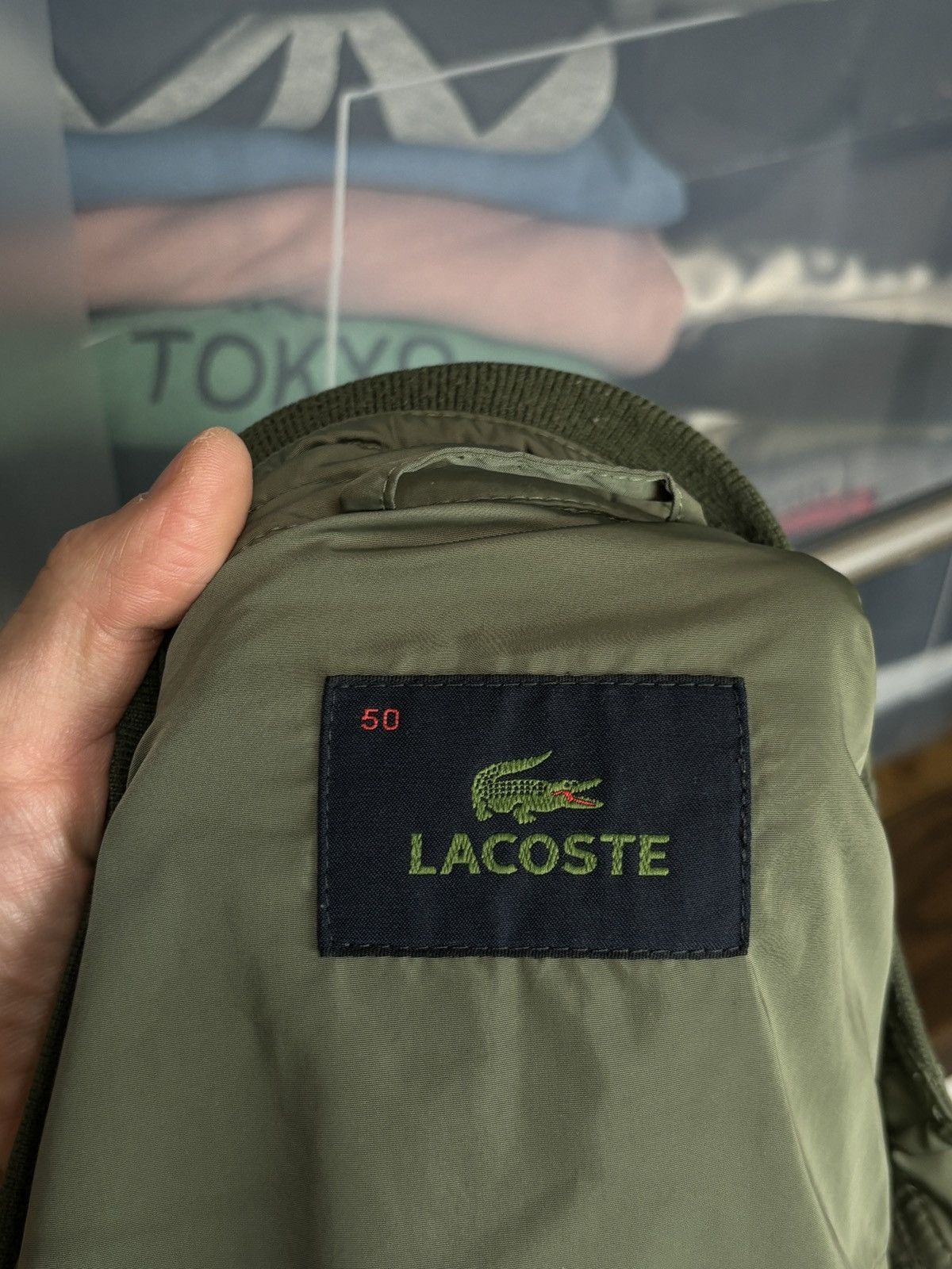 Lacoste Lacoste Light Pilot Bomber Jacket Size US M / EU 48-50 / 2 - 11 Thumbnail