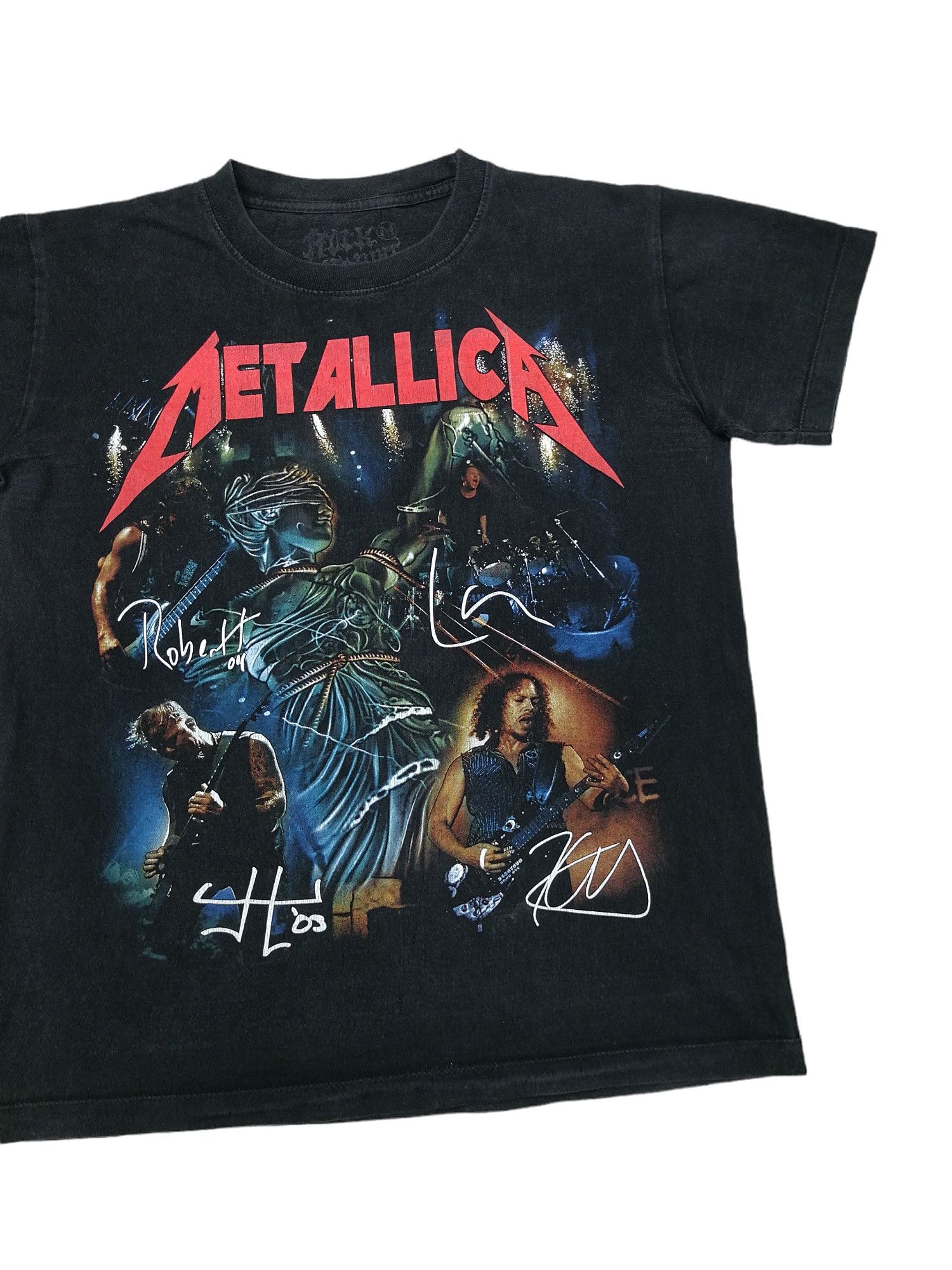 Band Tees × Metallica Rock Machine Metallica T-Shirt Rock Overprint Size US S / EU 44-46 / 1 - 2 Thumbnail