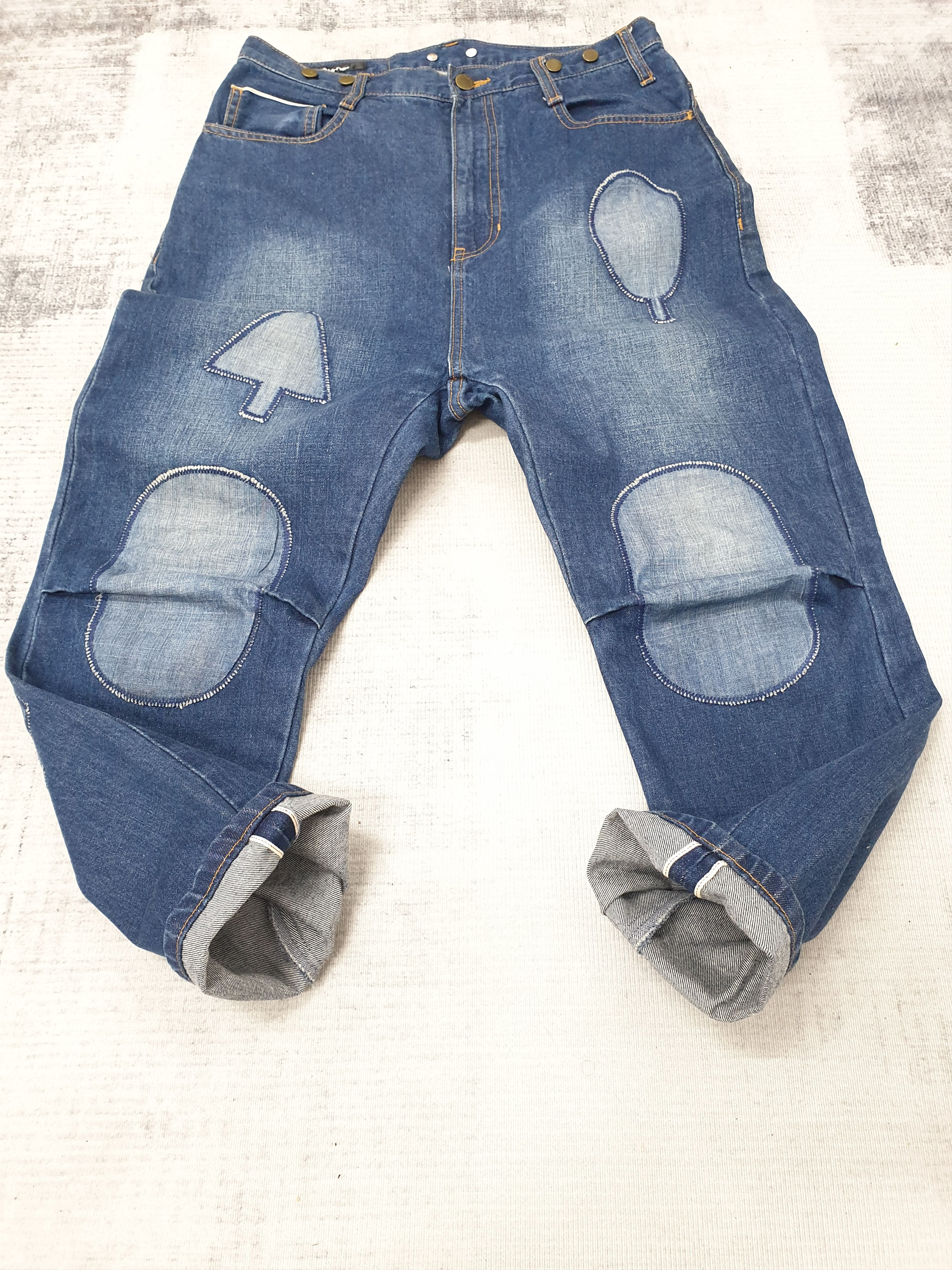Issey Miyake Ne-net ex former issey miyake Patchwork selvedge pant Size US 30 / EU 46 - 9 Thumbnail