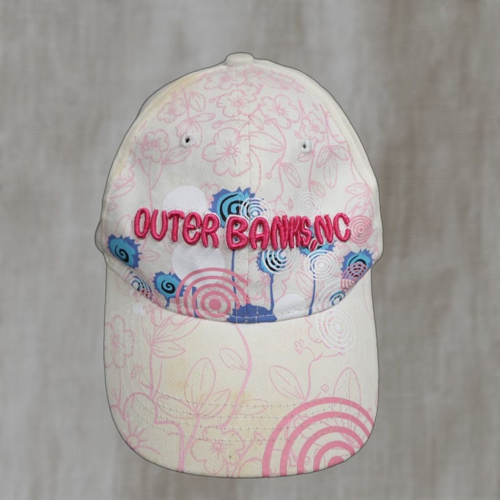 Vintage Outer Banks North Carolina NC Hat Cap Baseball Adjustable Strapback Size ONE SIZE - 1 Thumbnail