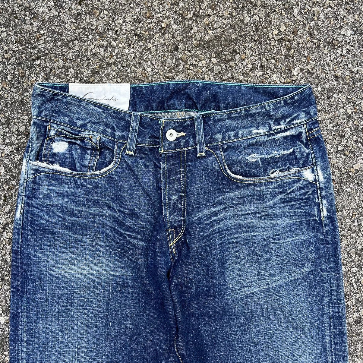 Hysteric Glamour Flare Jeans Loomstate Boot Cut Faded Denim Pants Size US 32 / EU 48 - 3 Thumbnail
