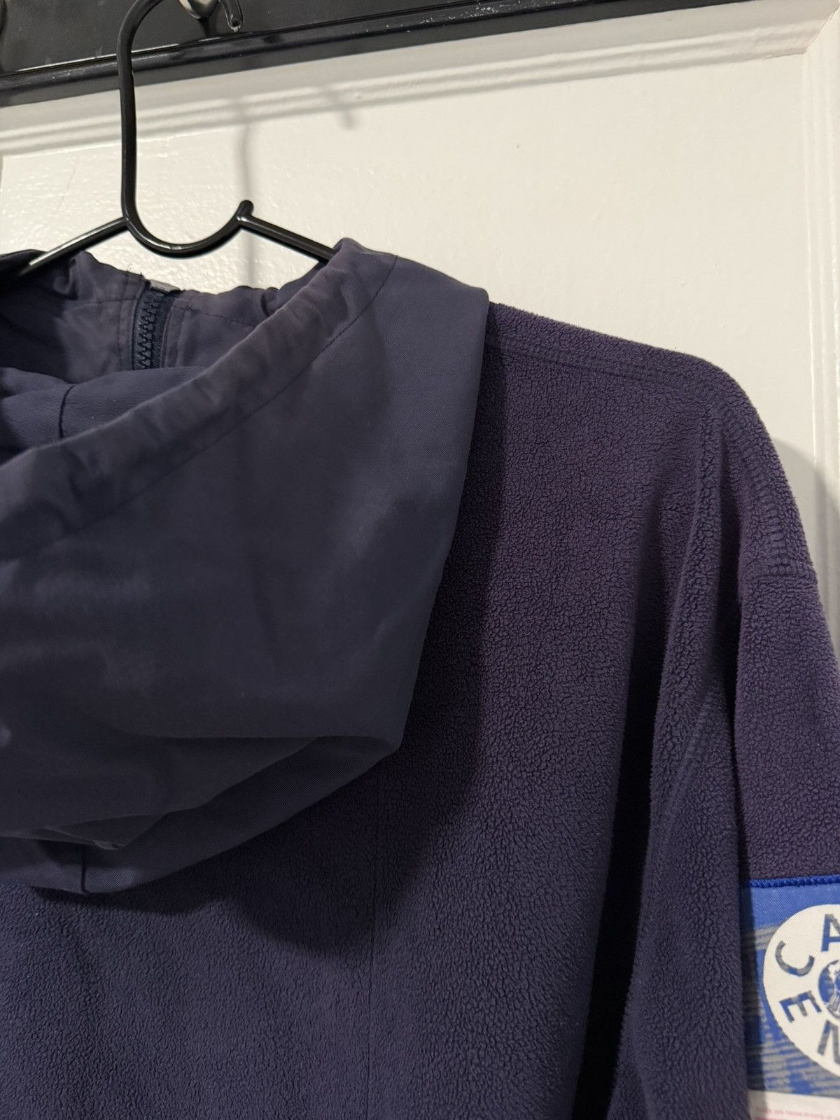 Cav Empt CAV EMPT Navy Blue Light CE Fleece Pullover Hoodie Size US M / EU 48-50 / 2 - 5 Thumbnail