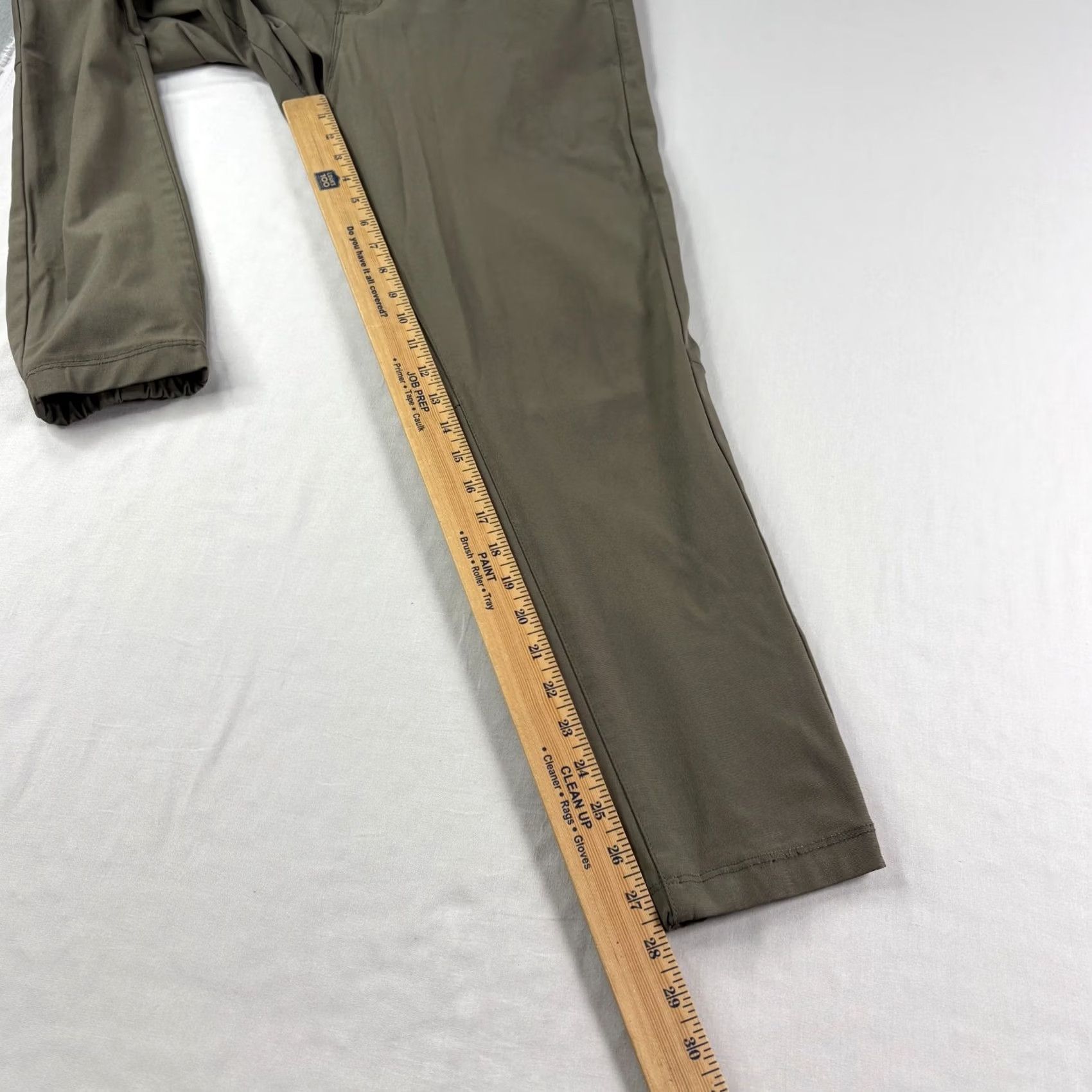 Cuts Cuts Jogger Pants Mens M Brown AO Tapered Athletic Stretch Casual Regular Inseam 28 Logo Size US 31 - 7 Thumbnail