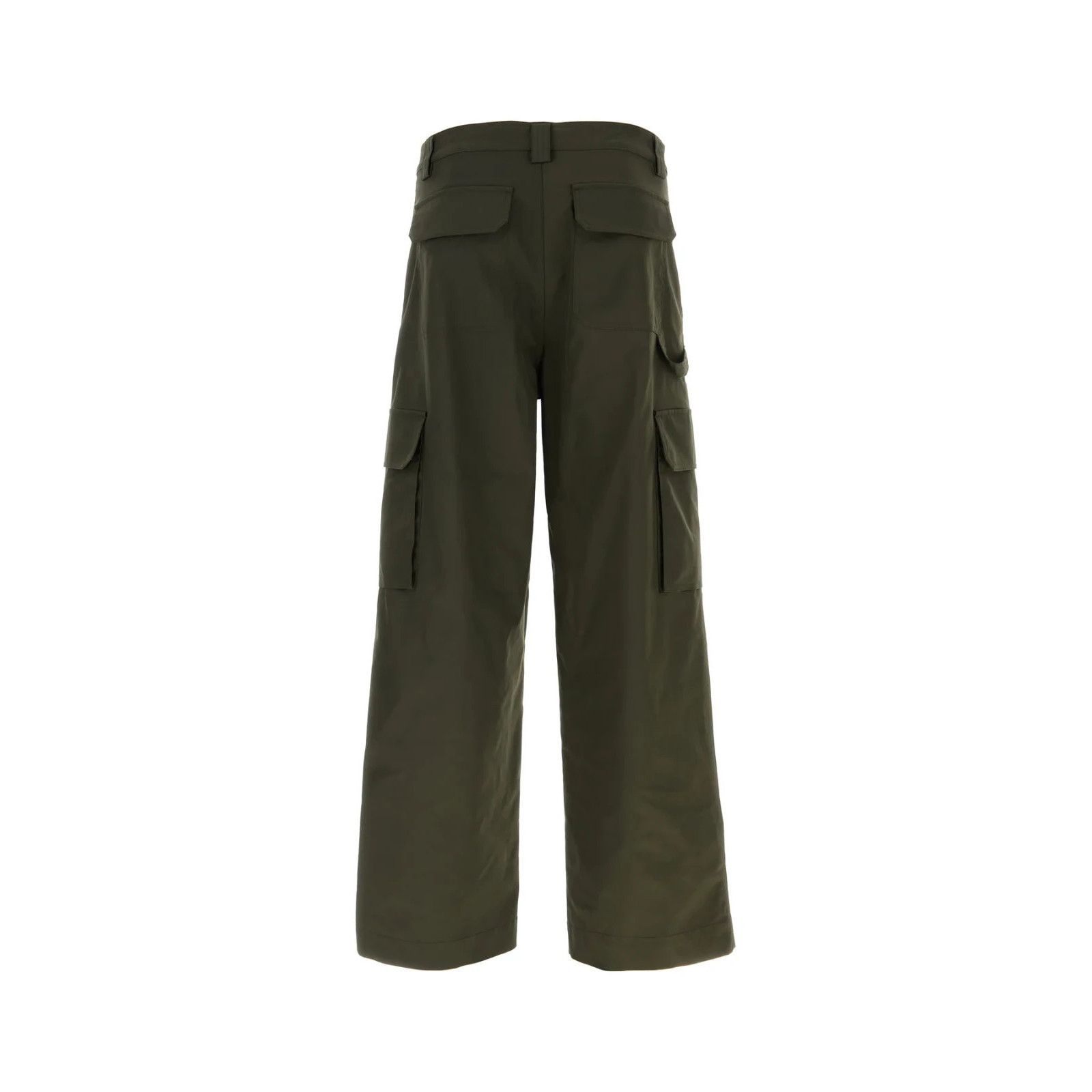 Valentino VALENTINO Olive Green Polyester Blend Cargo Pants New & Auth Size US 34 / EU 50 - 2 Thumbnail
