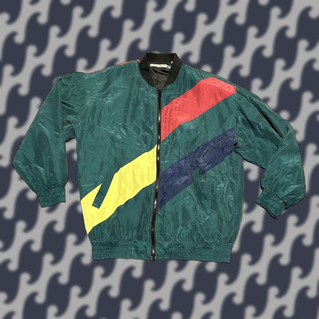 ジャケット・アウター ROBERT STOCK All Silk Zip Jacket 80's ジャケット・アウター ROBERT STOCK All Silk Zip Jacket 80's