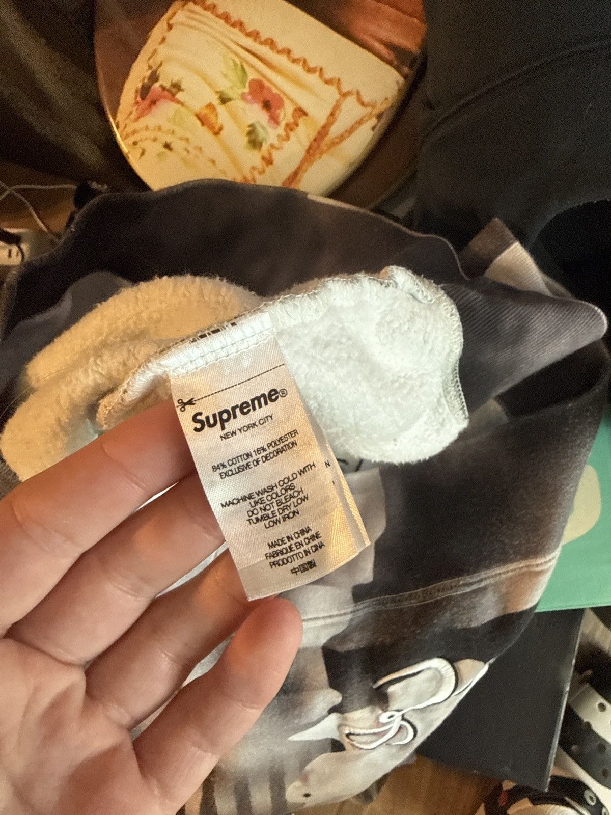 Supreme Supreme Doves Hoodie Medium Long Live Supreme Size US M / EU 48-50 / 2 - 6 Thumbnail