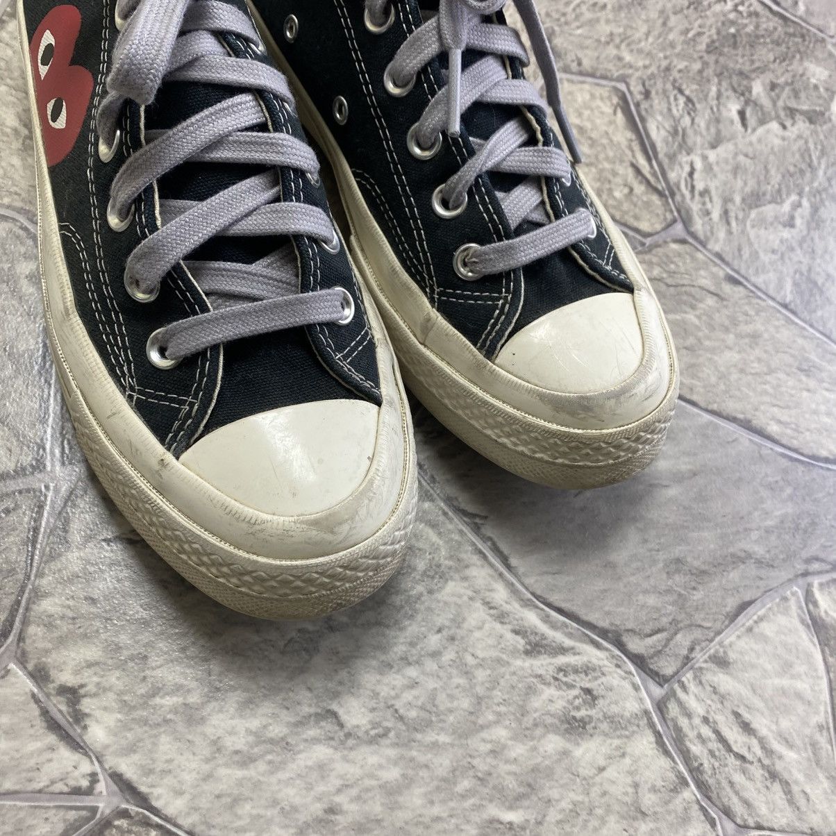 Comme des Garcons Comme des Garcons Play Converse Low Top Shoes Size US 6 / EU 39 - 5 Thumbnail