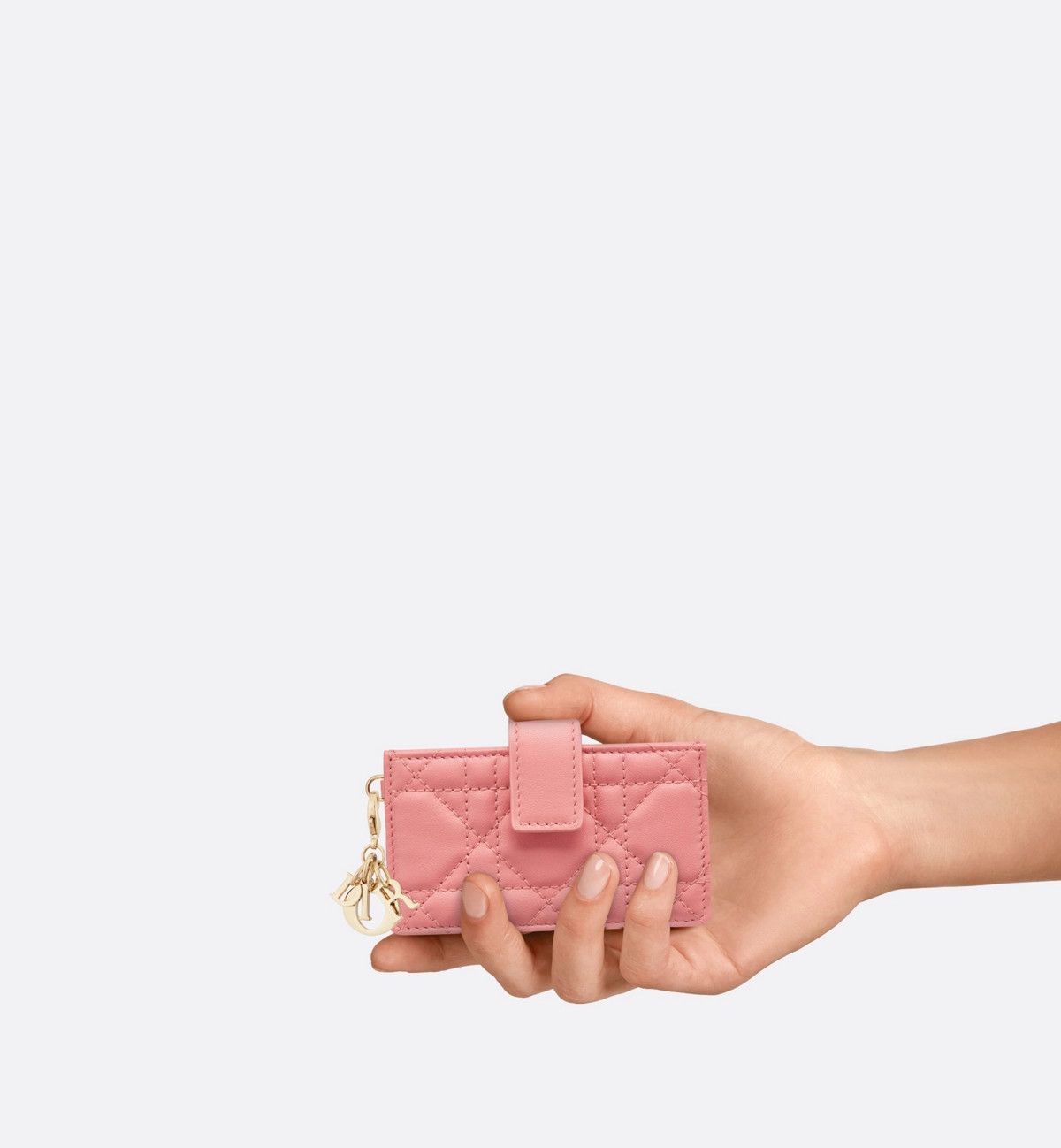 Dior o1bcso1str0226 Size:OS/Jasmine Card Holder in Pink Size ONE SIZE - 6 Thumbnail