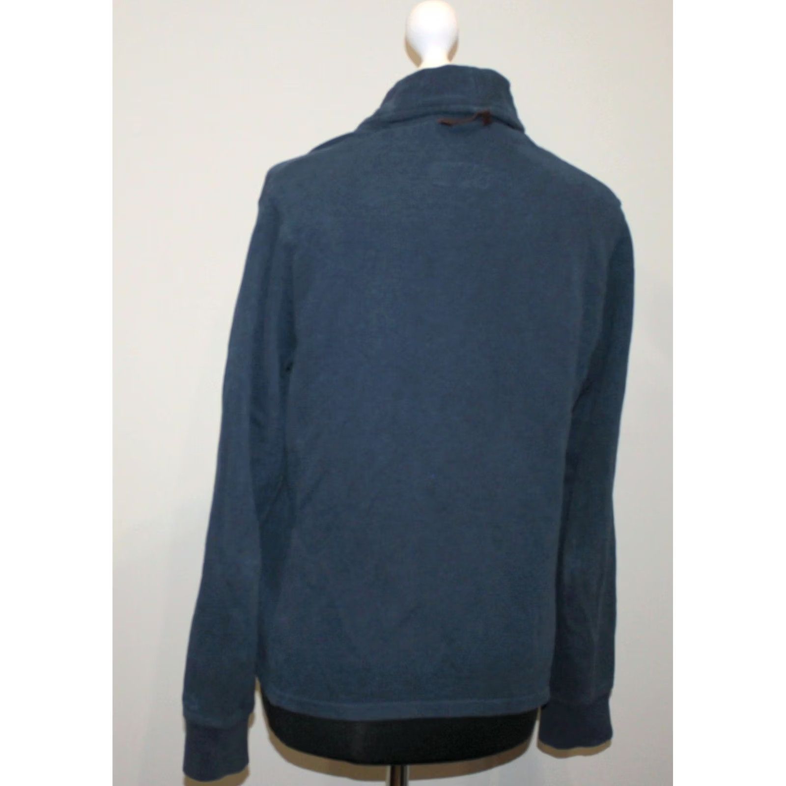 Barbour Barbour Cardigan Jumper Womens Blue Size S V-Neck, 60 cm Length, 40 cm Shoulder, 50 cm Armpit to Armpit, Very Good Condition Size S / US 4 / IT 40 - 4 Thumbnail