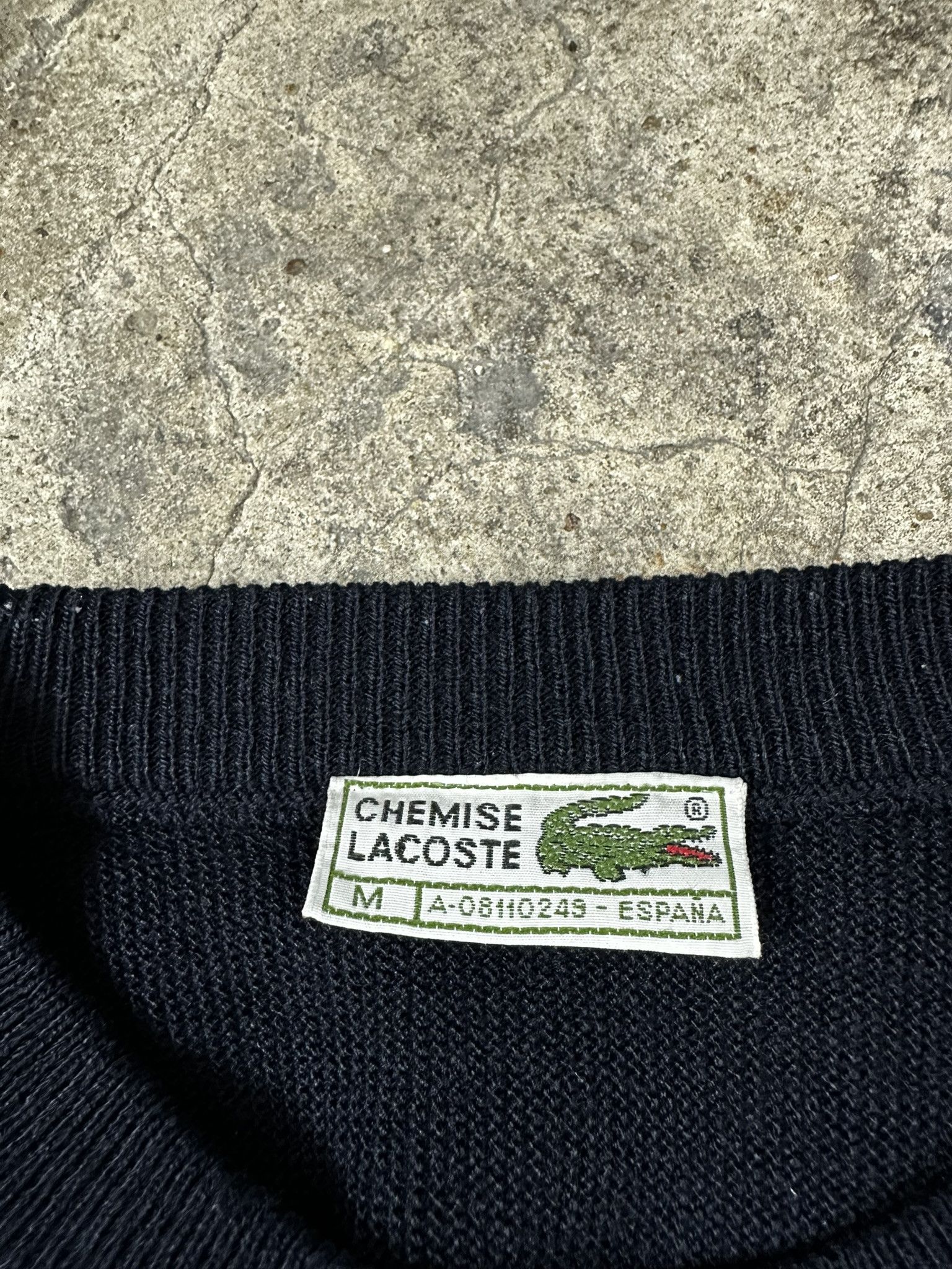 Lacoste 80s Vintage Lacoste Knit Boxy Sweater Oldmoney Size US M / EU 48-50 / 2 - 5 Thumbnail