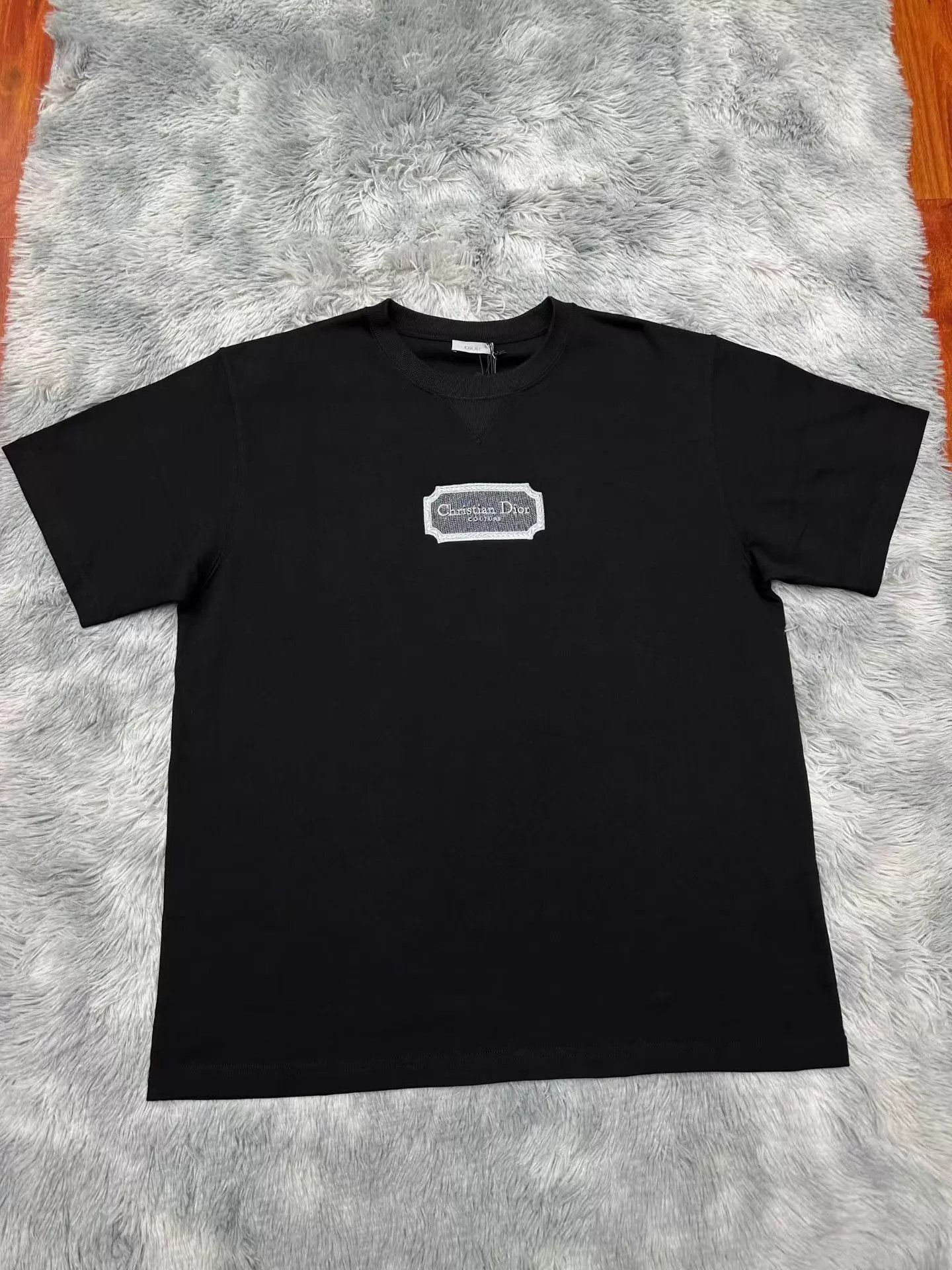Dior DIOR Embroidered Logo Short Sleeve T-Shirt XXXL Size 3XL / US 20-22 - 1 Thumbnail