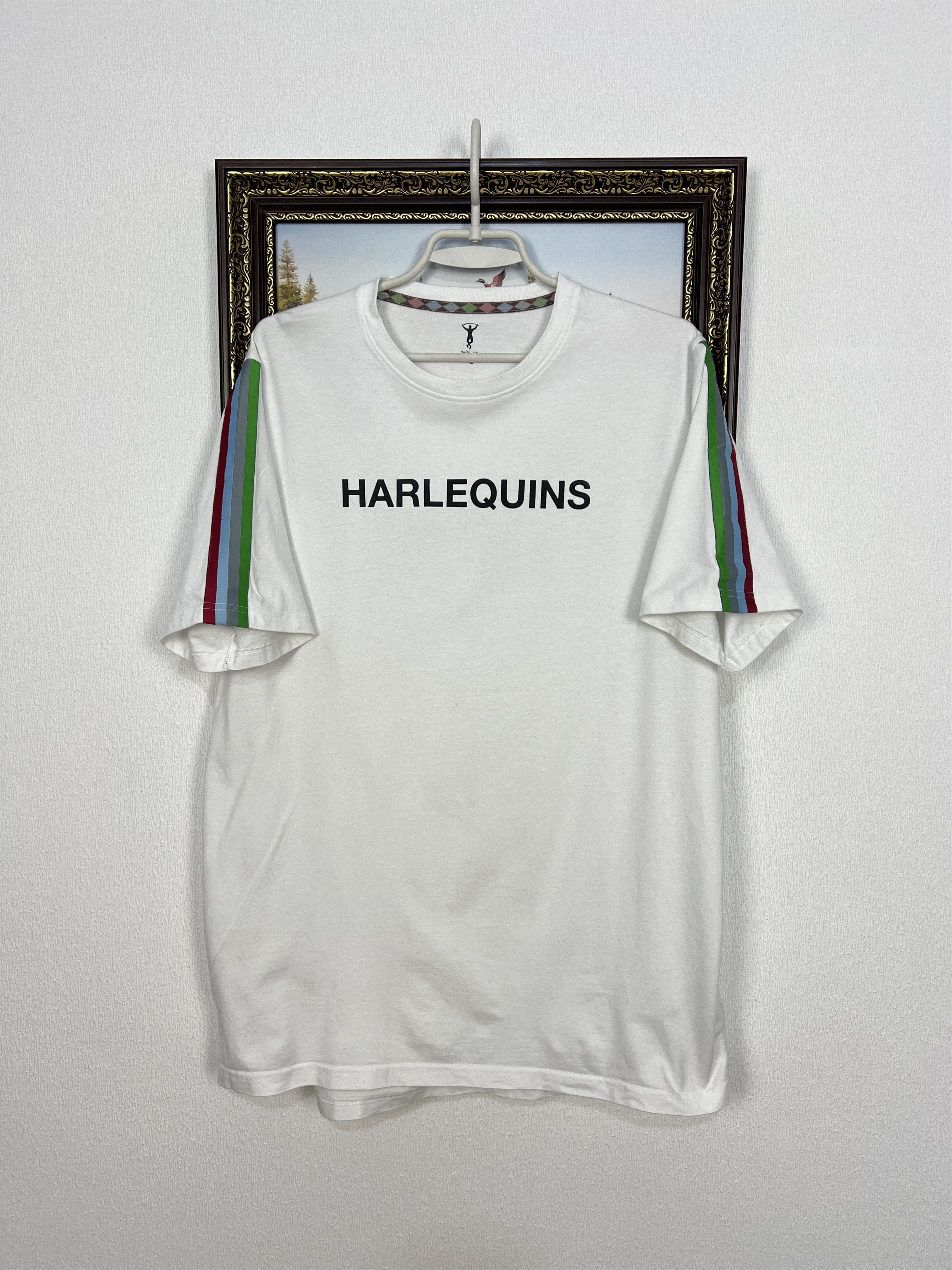 Castore Harlequins Castore Rugby Union White Train Shirt Mens Jersey Size US XL / EU 56 / 4 - 1 Thumbnail