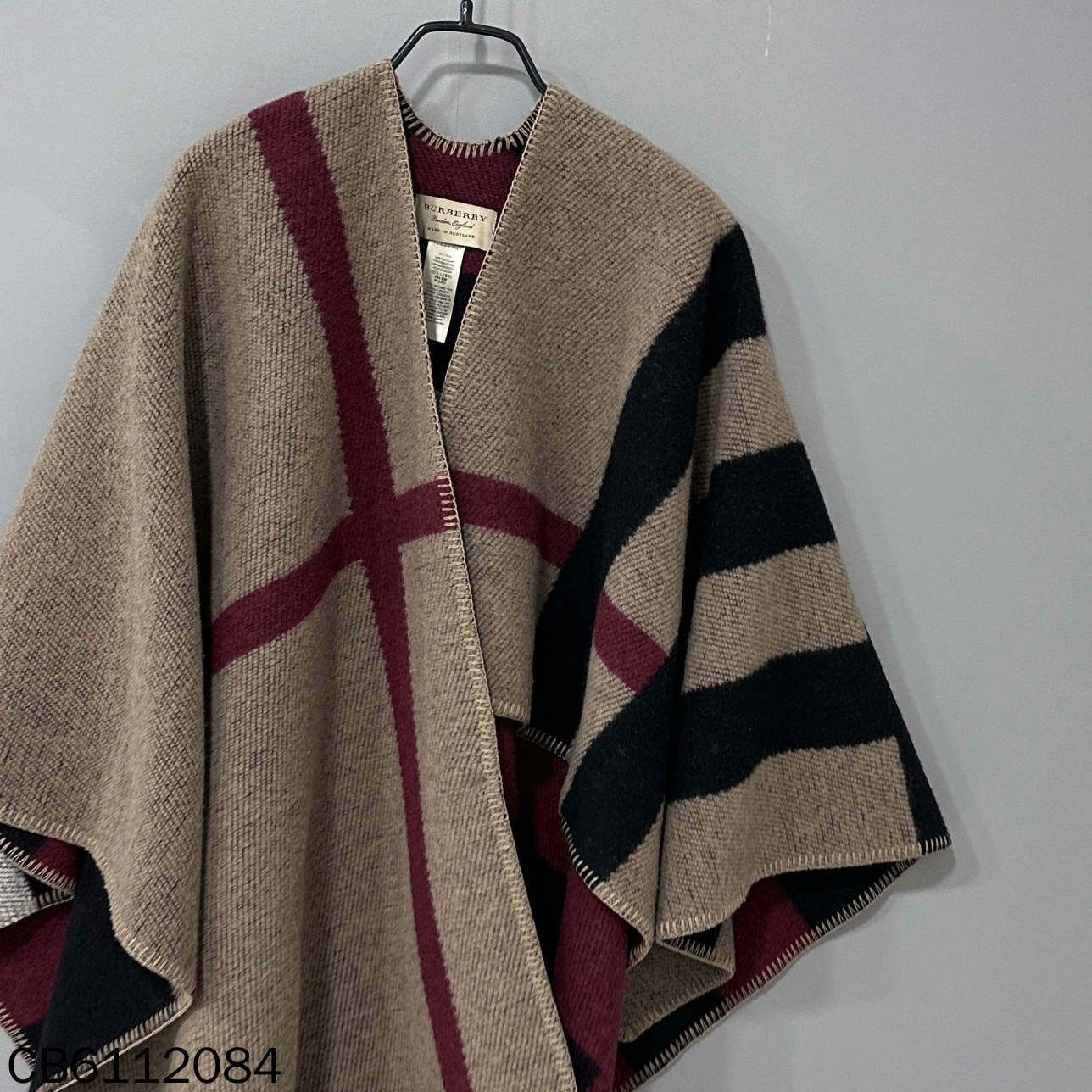 Burberry Burberry Wool Plaid Scarf one size Men Size ONE SIZE - 1 Thumbnail