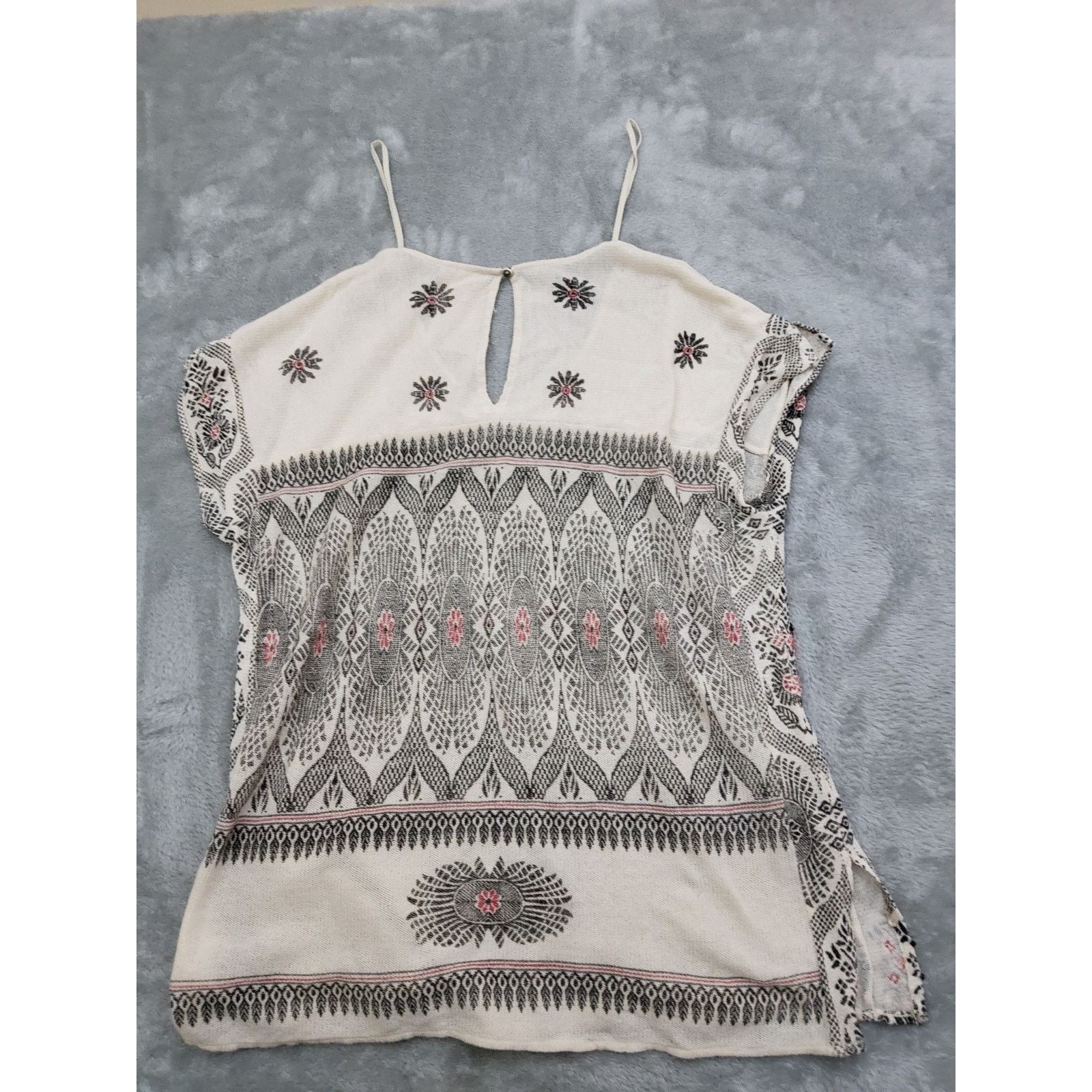 Free People Free People New Romantics Size S/P Knit Top Short Sleeve Size S / US 4 / IT 40 - 7 Thumbnail