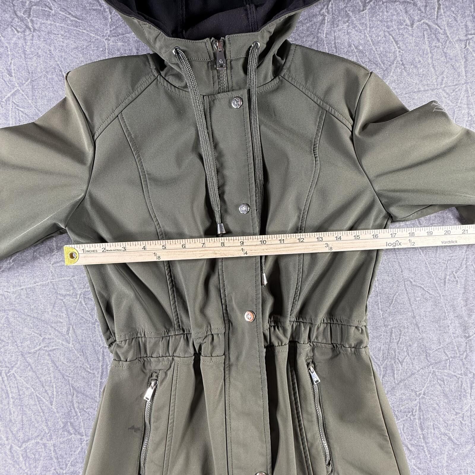 Lauren Ralph Lauren Ralph Lauren Jacket Women's XS Olive Green Rain Coat Hood Size XS / US 0-2 / IT 36-38 - 4 Thumbnail