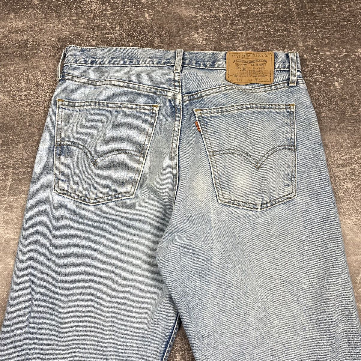 Levi's Vintage 90’s Levis 615 Orange Tab Cotton Jeans Size US 33 - 2 Thumbnail