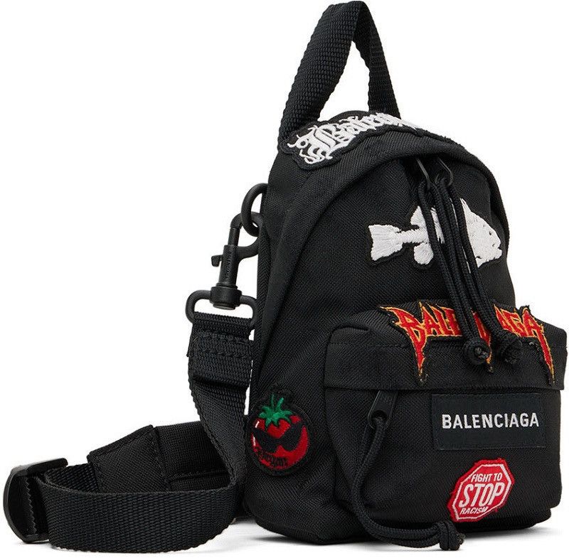 Balenciaga 💥Balenciaga Mini Explorer Patch Nylon Backpack Size ONE SIZE - 2 Thumbnail