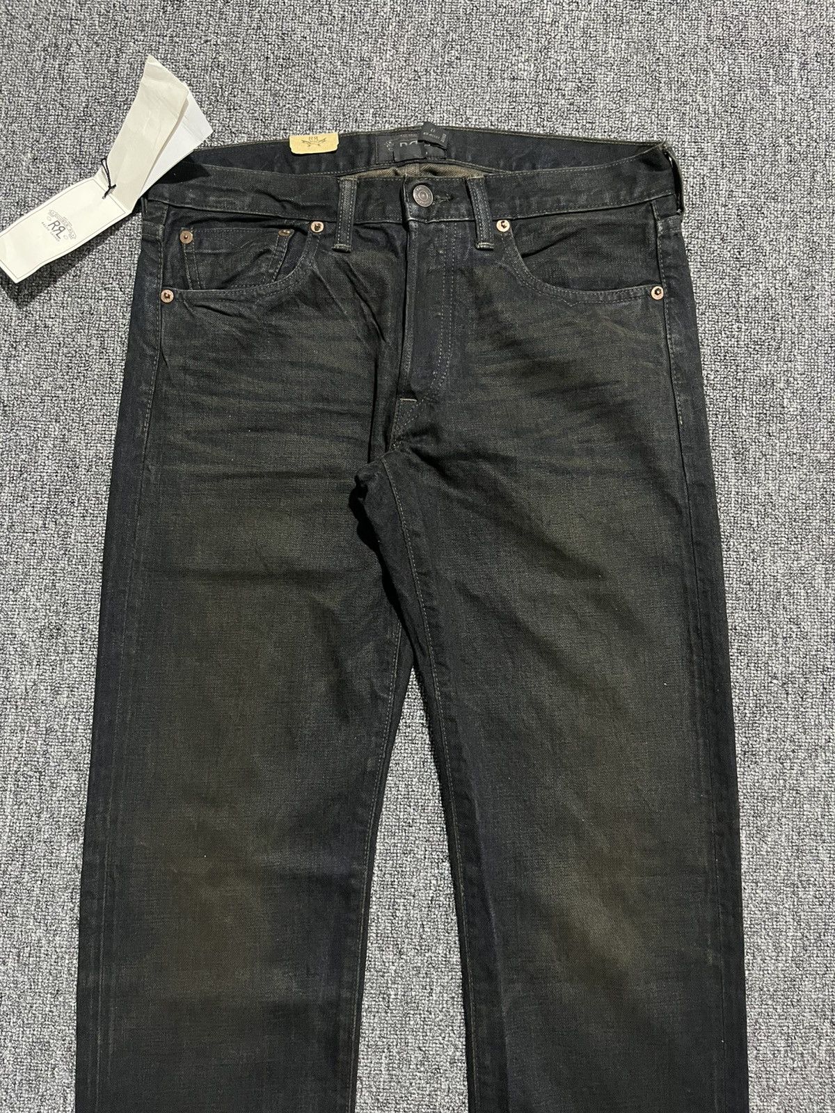 RRL Ralph Lauren Double RRL Denim Straight Selvedge Tombstone Size US 32 / EU 48 - 6 Thumbnail