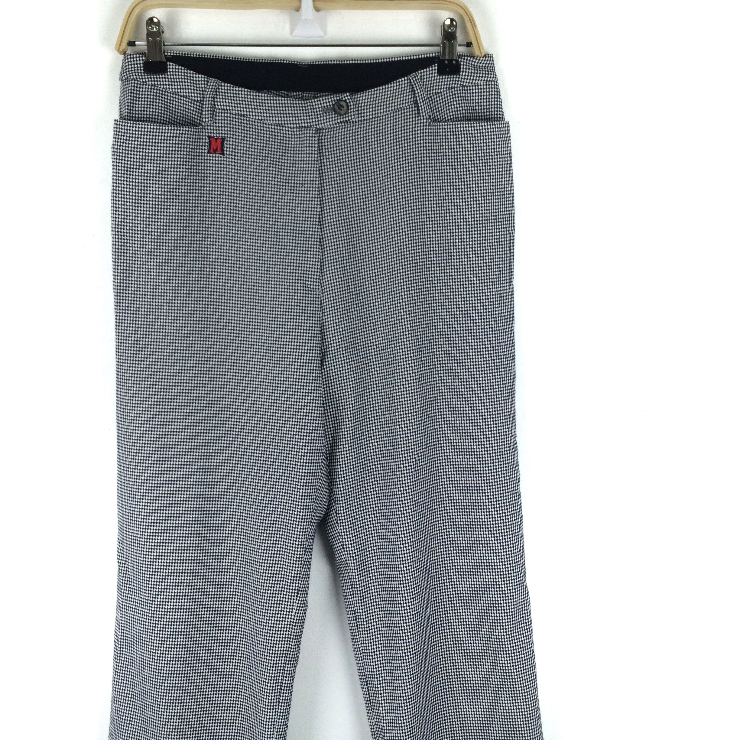 Designer × Junko Shimada X166 JUNKO SHIMADA X MUSINGWEAR HOUNDSTOOTH PANTS Size 31" - 1 Thumbnail