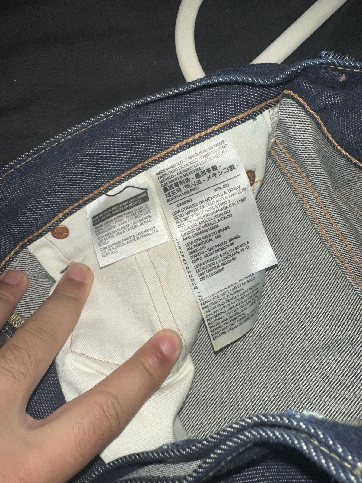 DENIM TEARS Denim Tears Indigo Denim 28x34 Size US 28 / EU 44 - 8 Thumbnail