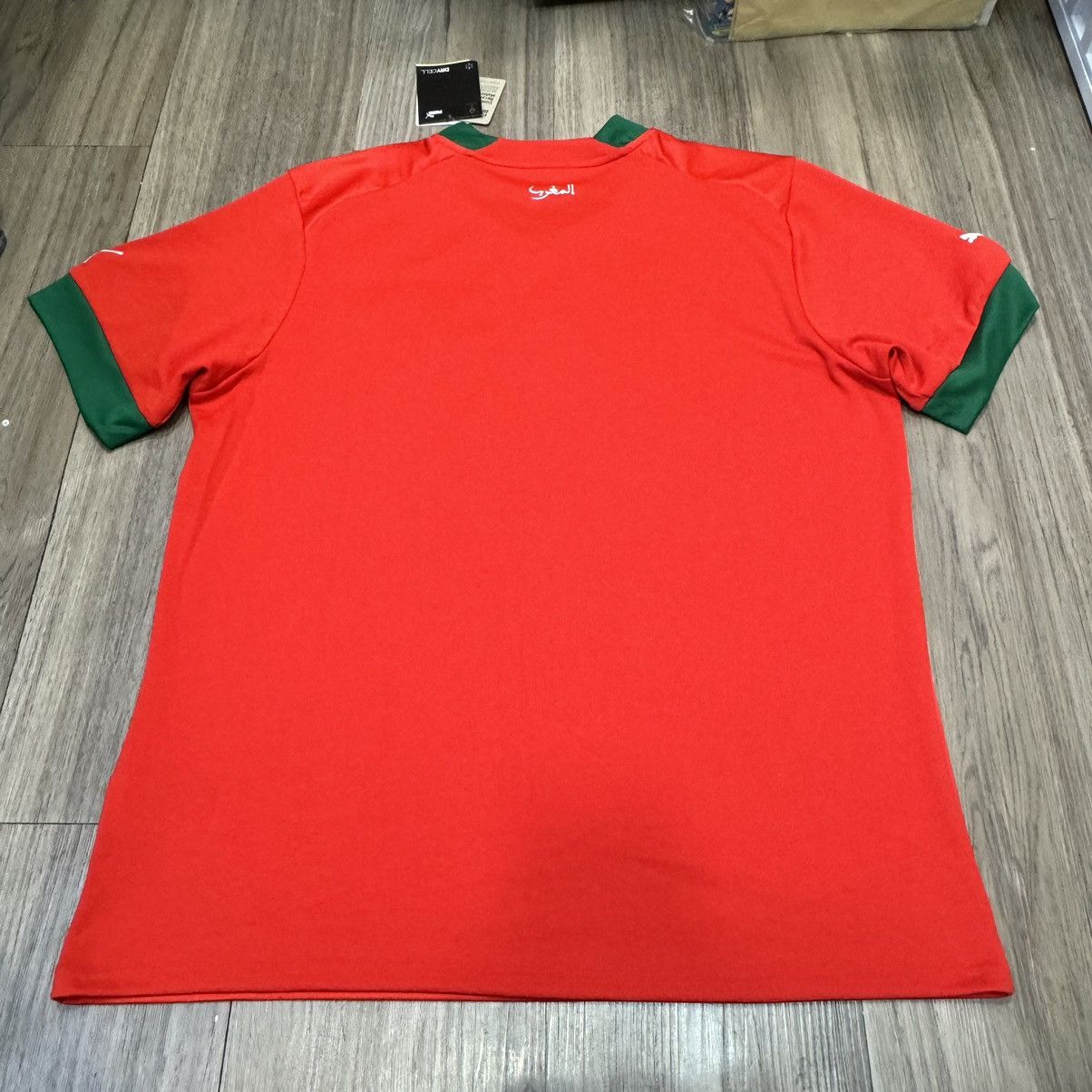 Puma Morocco world cup 2022 home shirt (bnwt) Size US L / EU 52-54 / 3 - 2 Thumbnail