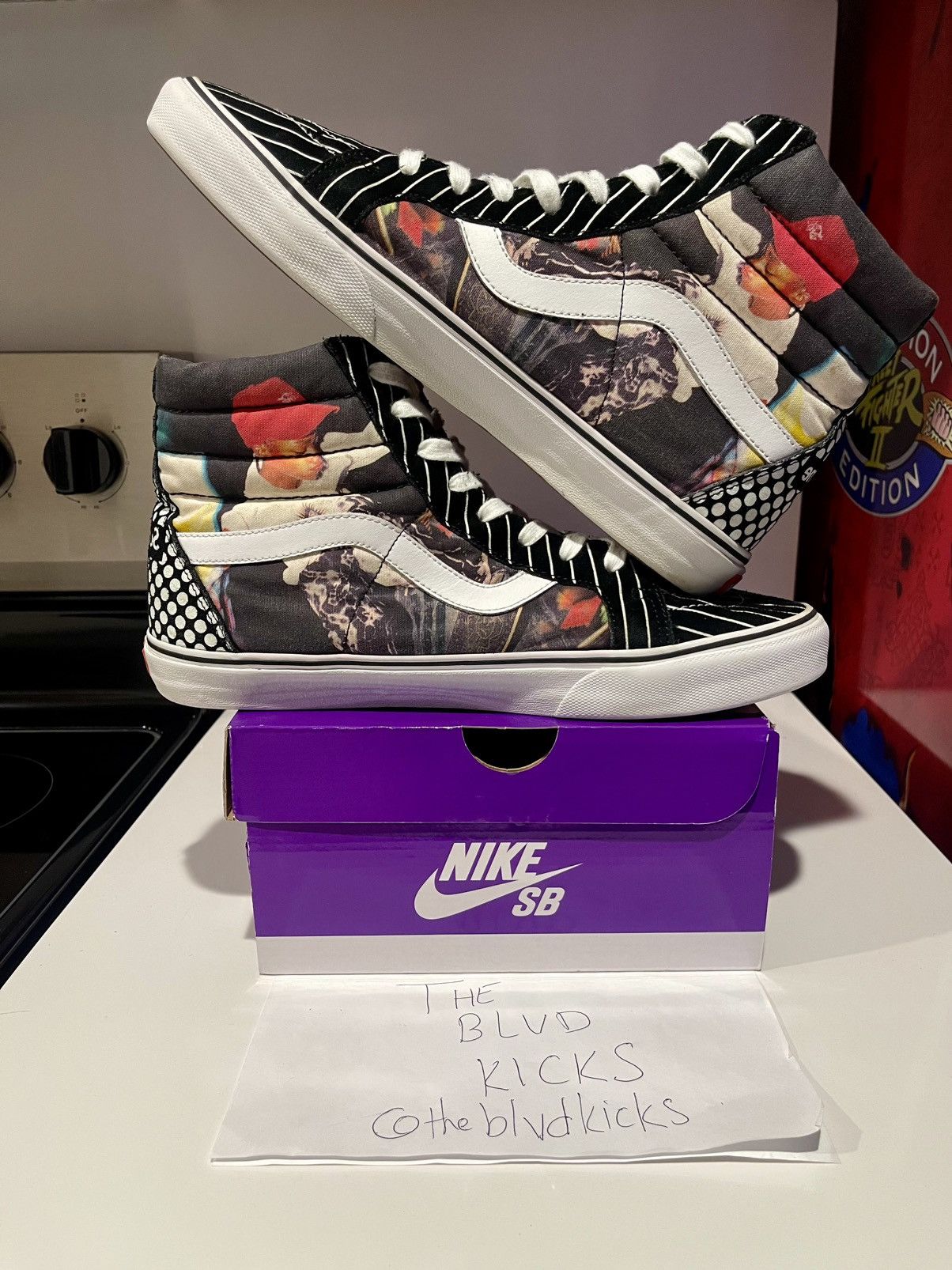Supreme × Vans Comme des Garçons x Supreme x Vans SK8 Hi Harold Hunter Size US 12 / EU 45 - 4 Thumbnail