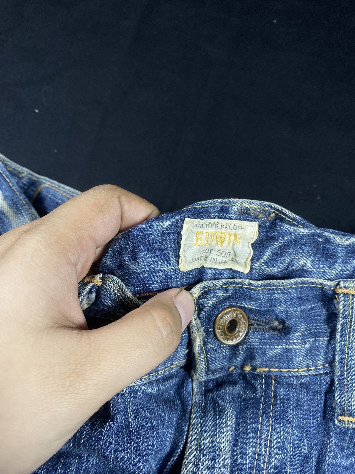 Edwin japanese Edwin selvage denim pants Size US 29 - 5 Thumbnail