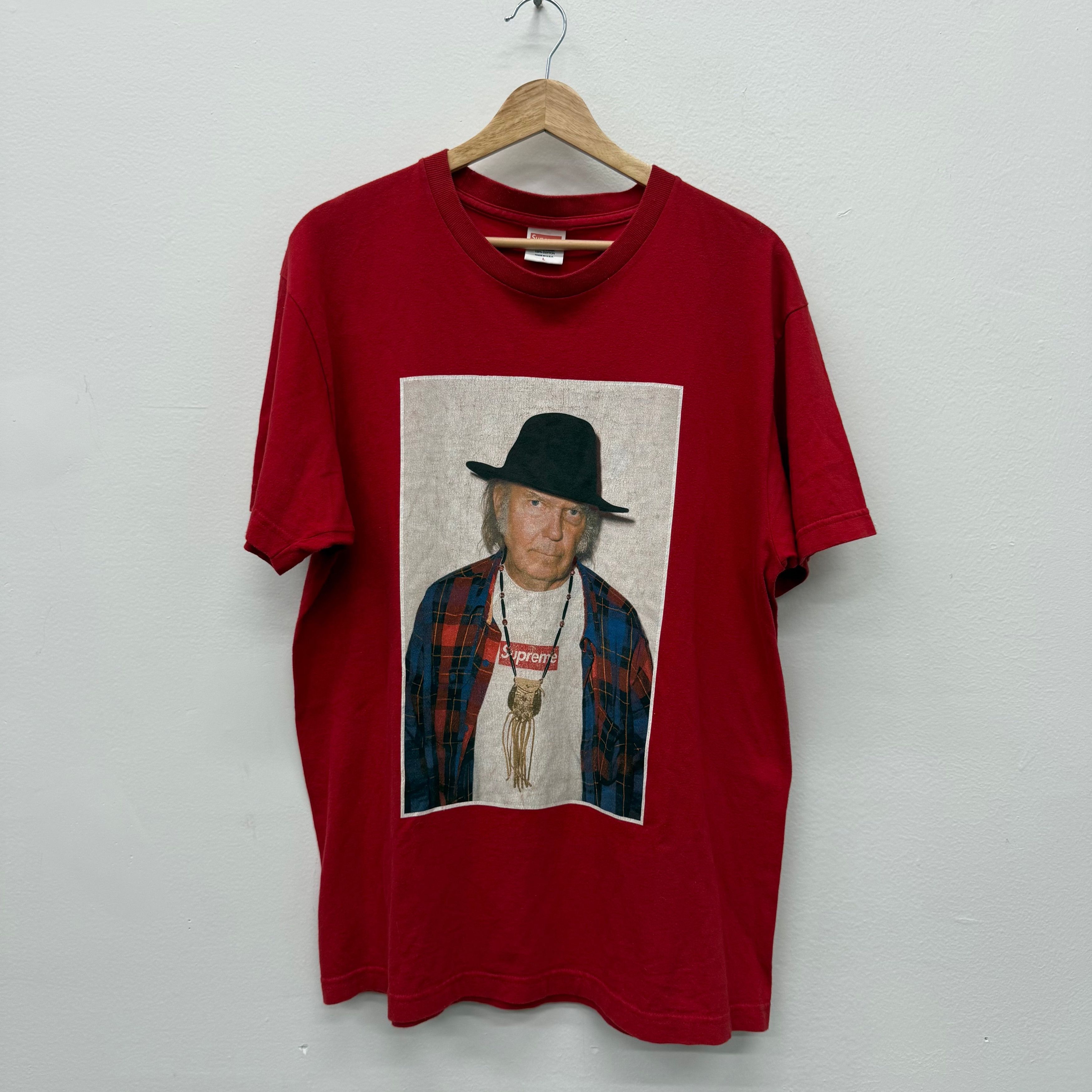Supreme World Famous T Shirt Red | Grailed