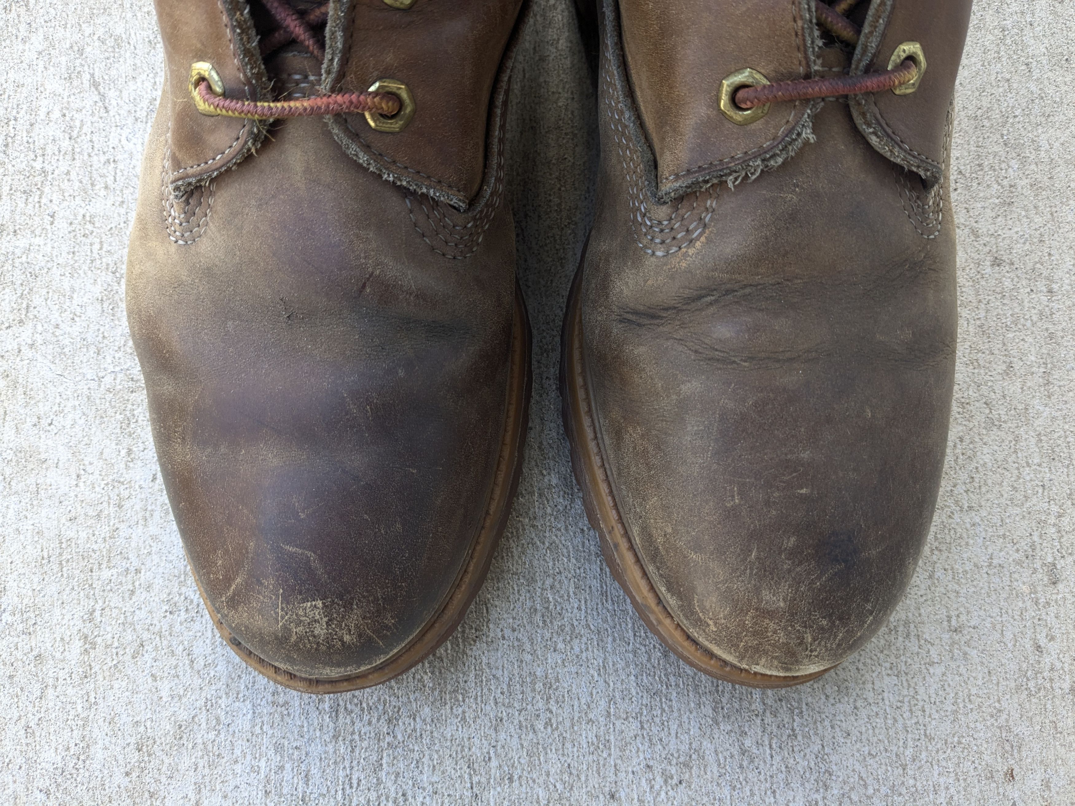 Timberland Timberland Boots 10 Wide Brown Tan Wheat Suede Nubuck Size US 10 / EU 43 - 6 Thumbnail