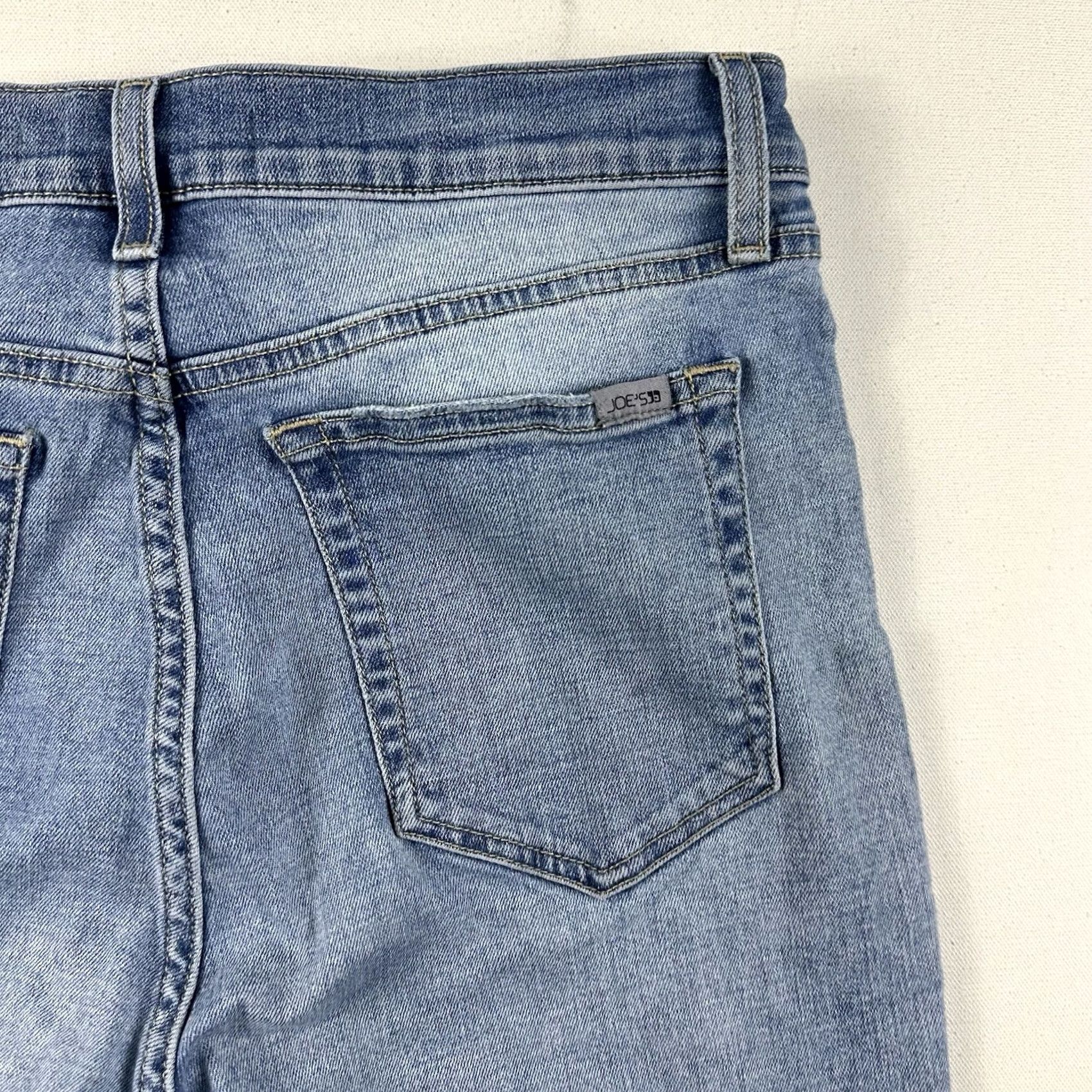 Vintage Joe's Jeans High Rise Skinny Jeans Sunflower Wash Blue Denim Womens 31 Light Wash Denim Jeans 5-Pocket Stretch Regular Gender Womens Size 24" / US 00 / IT 34 - 6 Thumbnail