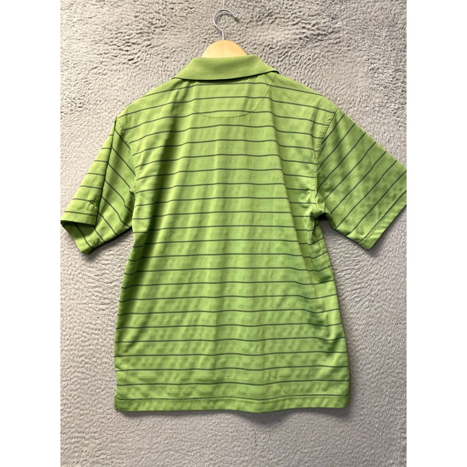 Vintage VINTAGE Grand Slam Polo Shirt Mens S Short Sleeve Bright Green Stripe 0788 Size US S / EU 44-46 / 1 - 7 Thumbnail