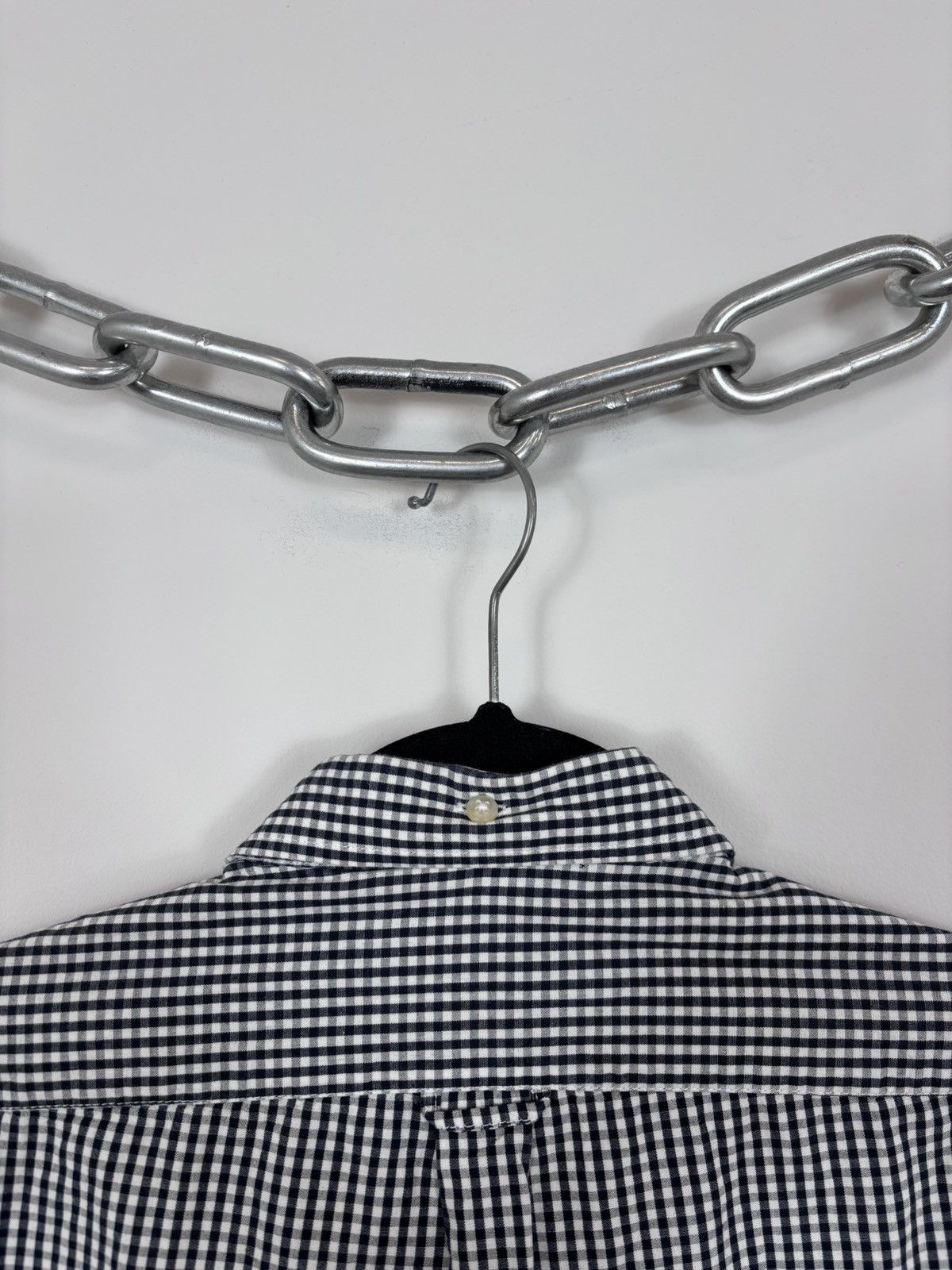 Polo Ralph Lauren Polo Ralph Lauren Vintage Gingham Check Long Sleeve Shirt Size US M / EU 48-50 / 2 - 16 Thumbnail