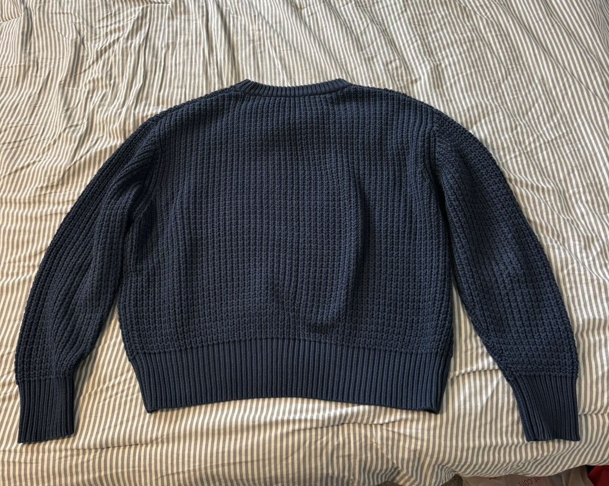 Every Other Thursday Every Other Thursday Cotton Fisherman Sweater Navy Medium Size US M / EU 48-50 / 2 - 4 Thumbnail
