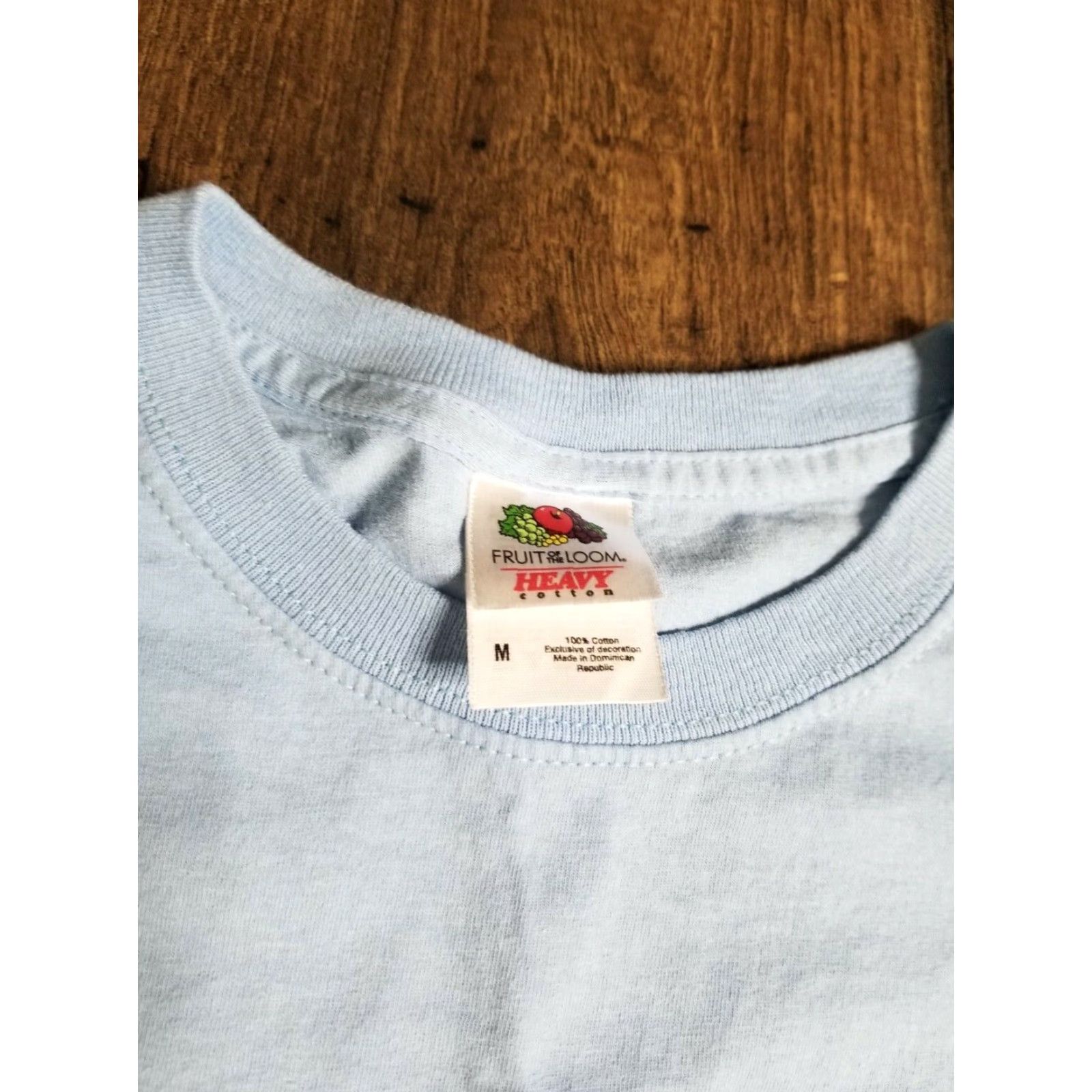 Fruit Of The Loom Vintage Fruit of the Loom Men's Florida Double-Sided T-Shirt Crew Neck Blue 90s Country Size US M / EU 48-50 / 2 - 5 Thumbnail