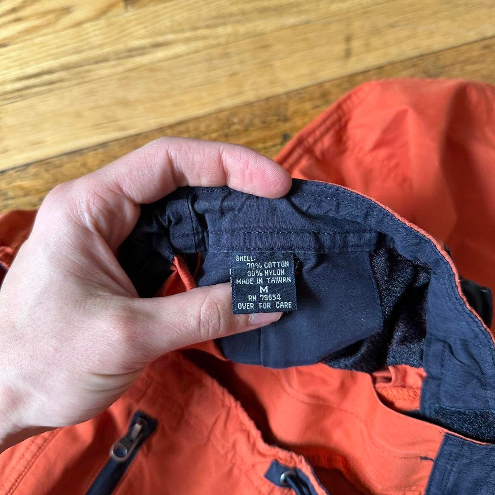 Abercrombie & Fitch × Vintage Vintage Y2K Orange Abercrombie Tactical Low Rise Pant Capris Size 28" / US 6 / IT 42 - 5 Thumbnail