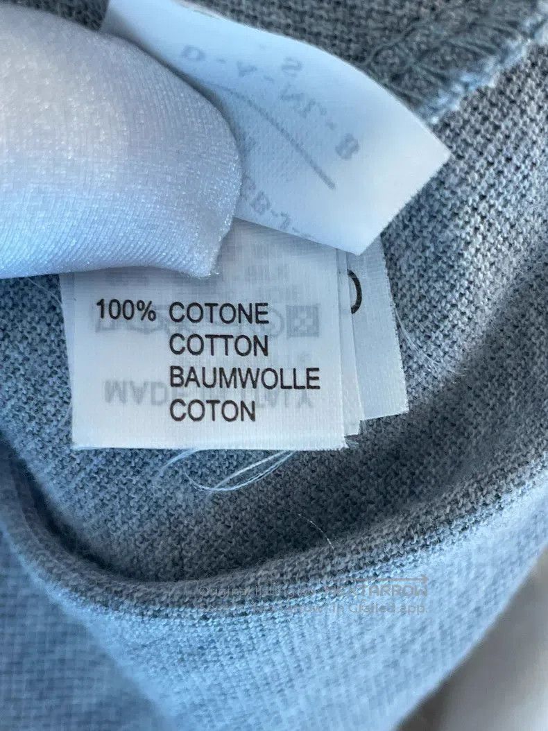 Brunello Cucinelli Brunello Cucinelli Gray cotton short-sleeve dress Size S / US 4 / IT 40 - 7 Thumbnail