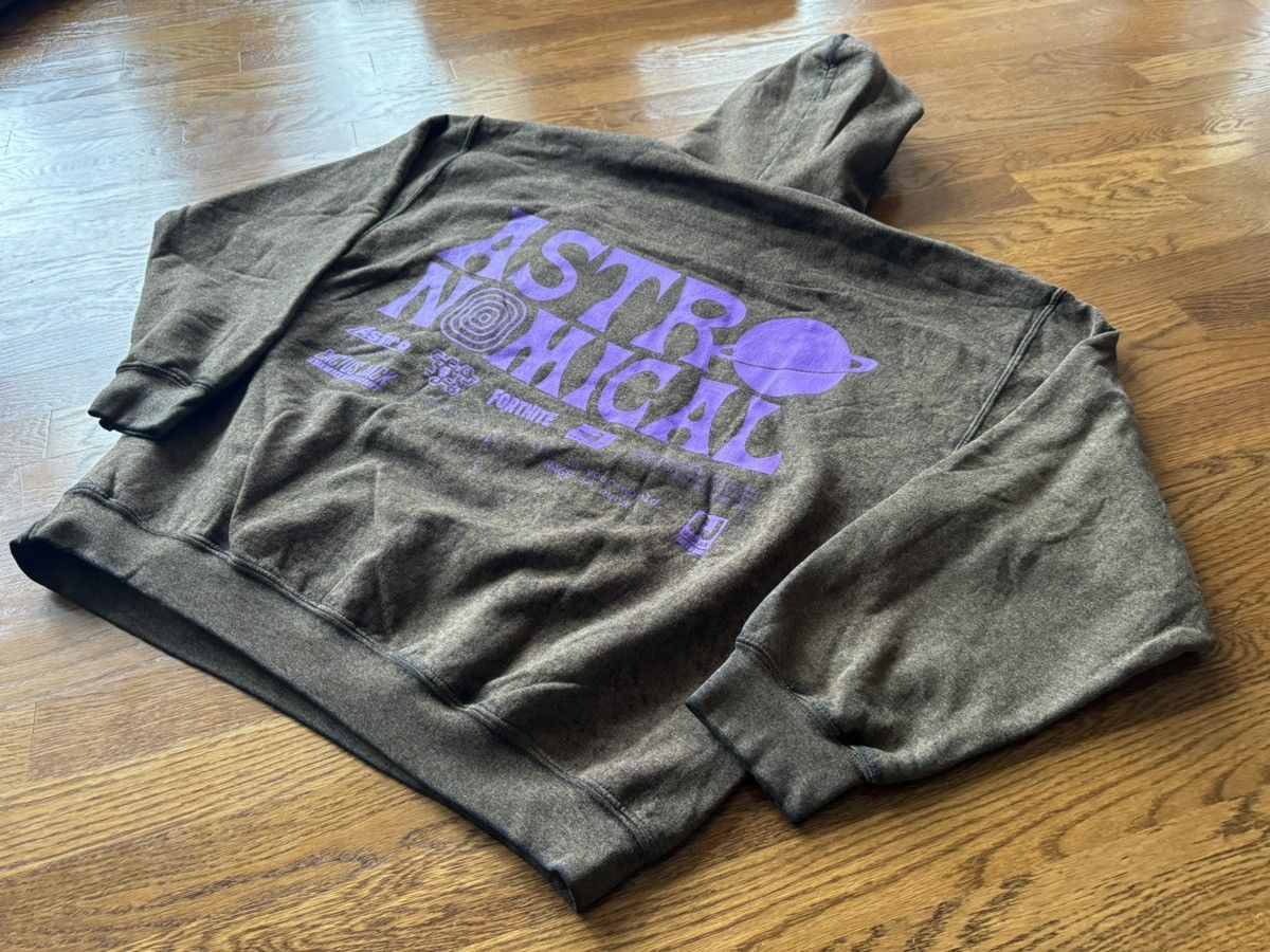 Travis Scott Cactus Jack Fortnite Bleached Brown World Event Hoodie Size US M / EU 48-50 / 2 - 3 Thumbnail