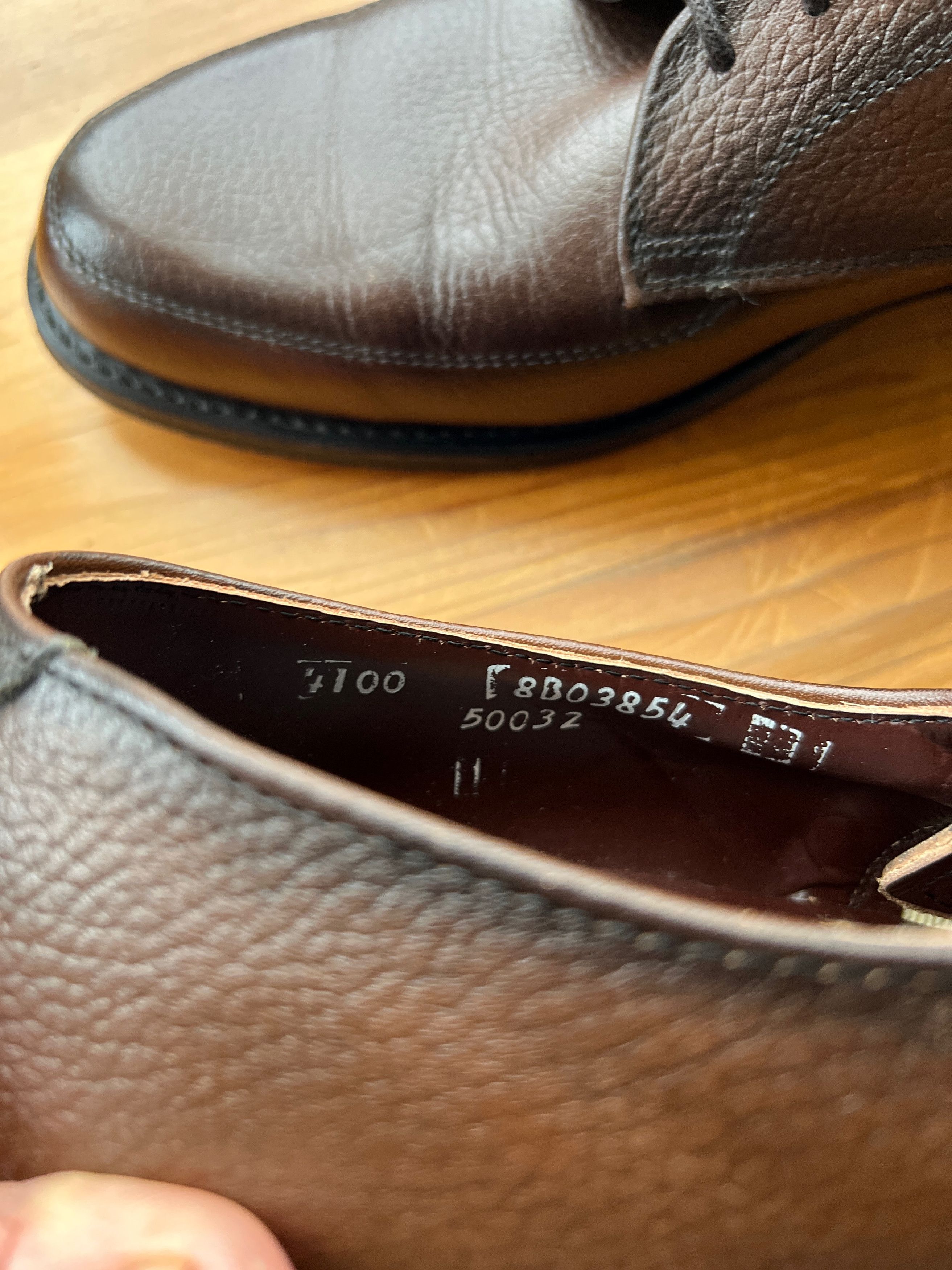 Nunn Bush Nunn Bush Pebbled Brown Oxfords Size US 10.5 / EU 43-44 - 8 Thumbnail
