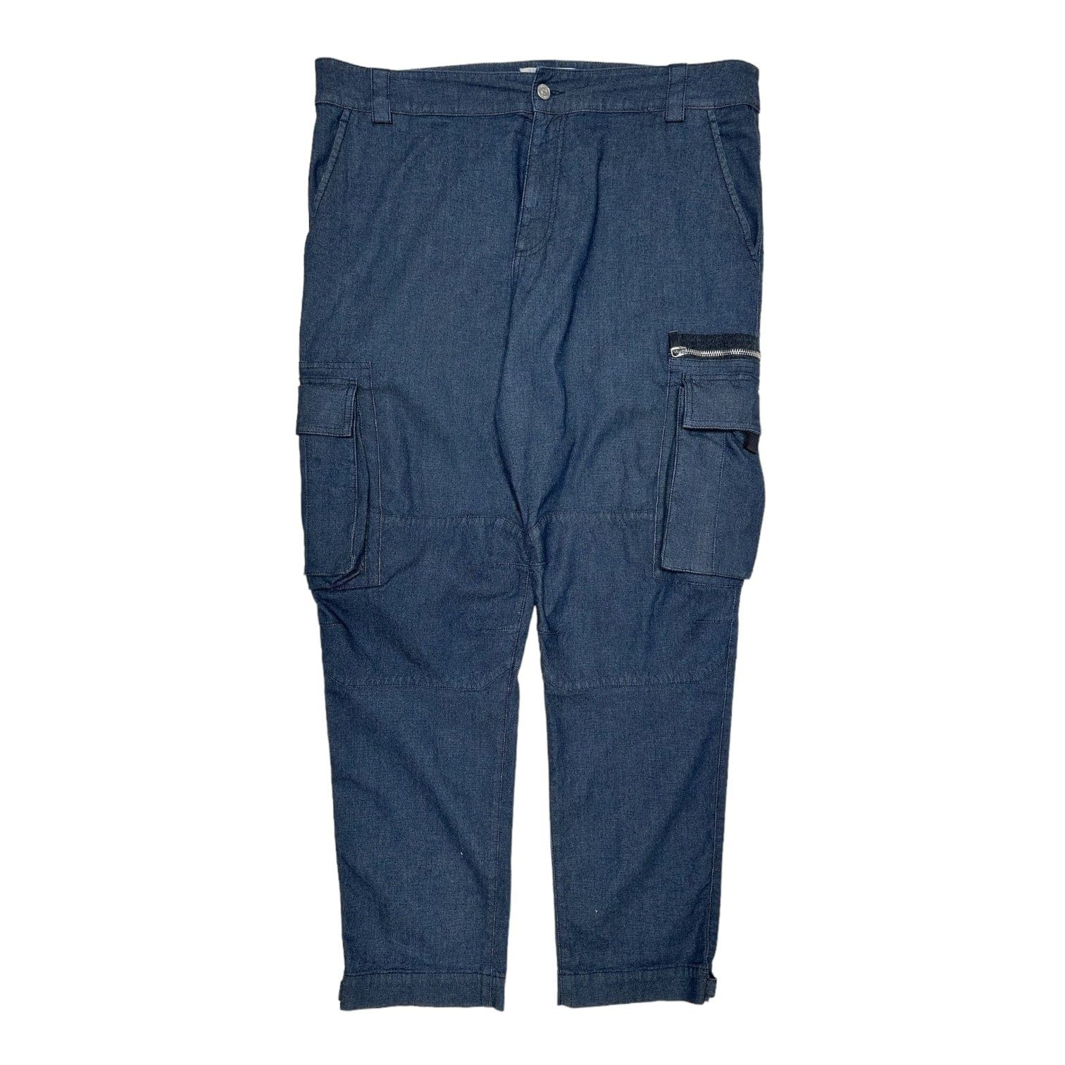 image of Dior Denim Cargo Pants Indigo, Men's (Size 40)