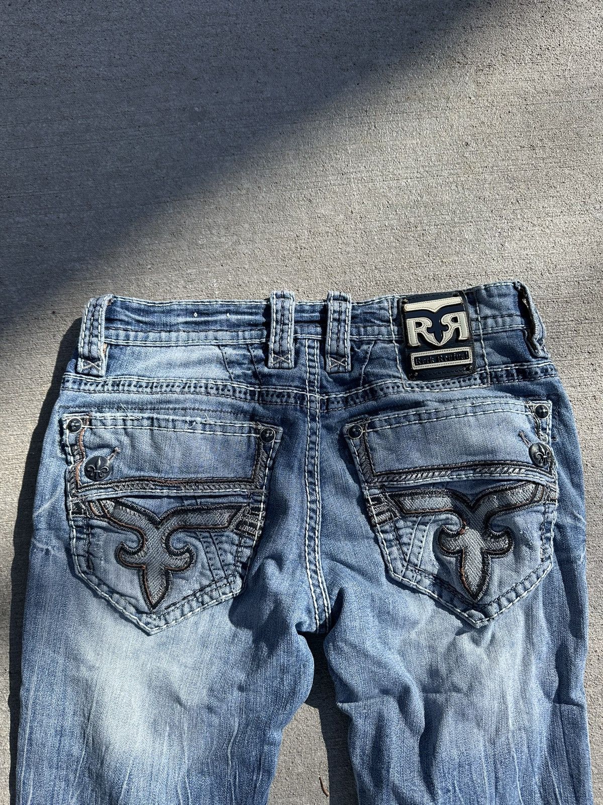 Rock Revival Vintage Rock Revival Blue Denim mens 34 Size US 34 / EU 50 - 5 Thumbnail