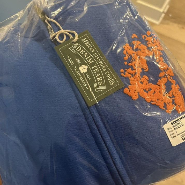 DENIM TEARS Blue and orange denim tears zip up Size US S / EU 44-46 / 1 - 3 Thumbnail