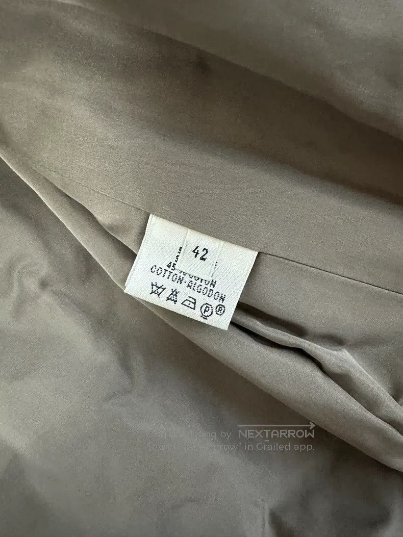 Hermes Hermes Margiela-era ladies' mid-length trench coat jacket Size M / US 6-8 / IT 42-44 - 4 Thumbnail