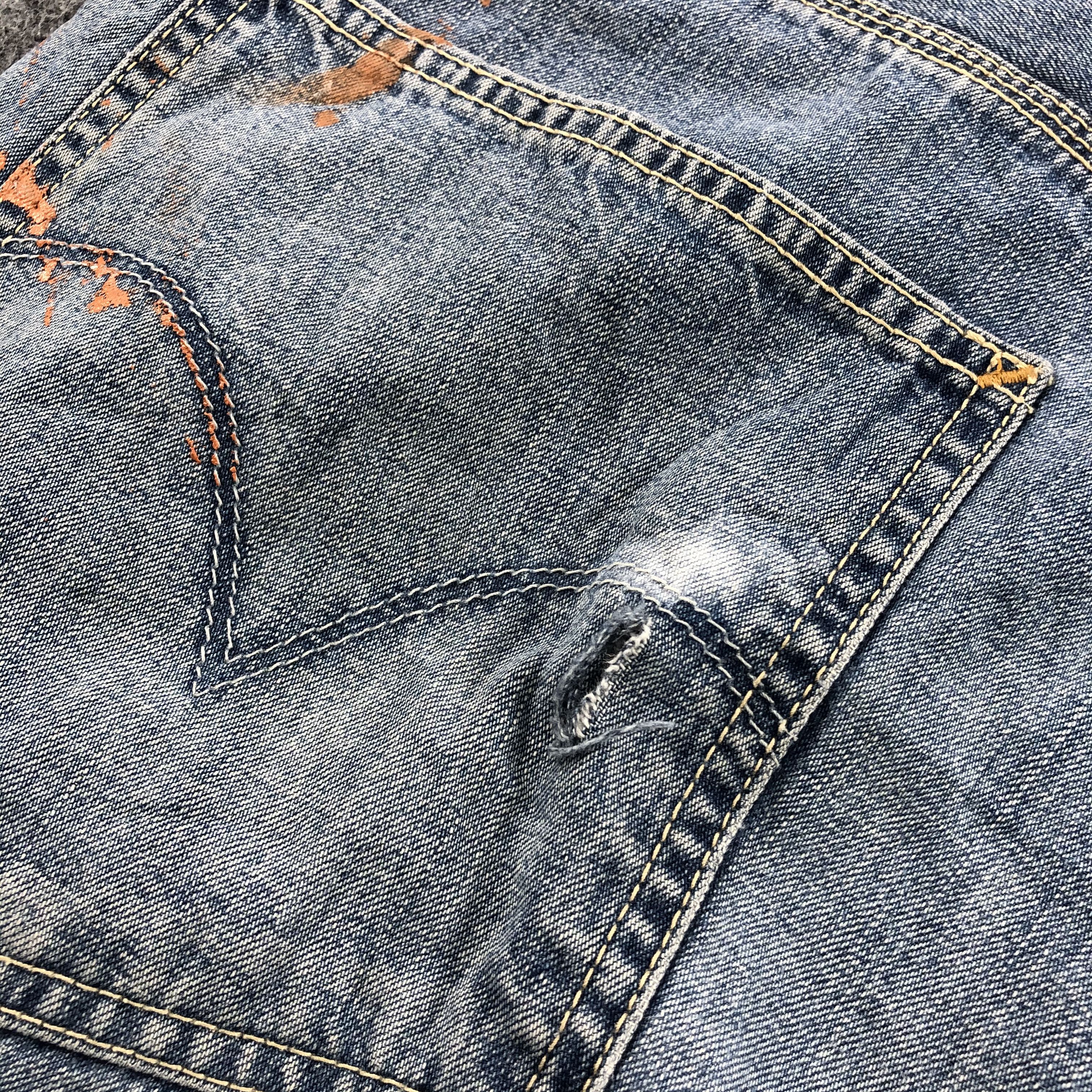 Levi's × Vintage Vintage Distress Levis Carpenter Jeans-JM1227 Size US 38 / EU 54 - 6 Thumbnail