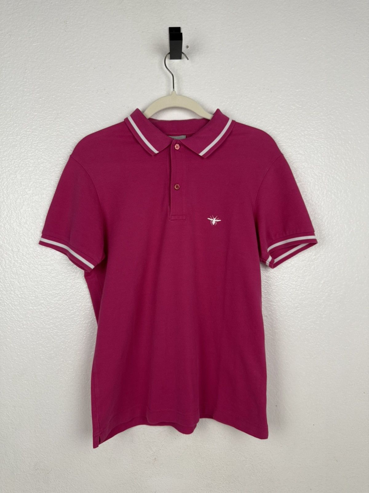 Christian Dior Monsieur Dior Bee Embroidered polo shirt Size US S / EU 44-46 / 1 - 1 Thumbnail