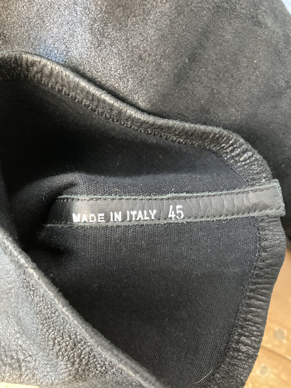 Rick Owens F/W 11 LIMO Blistered Lamb Leather Sock Creeper Boots 45/12 Size US 12 / EU 45 - 22 Thumbnail