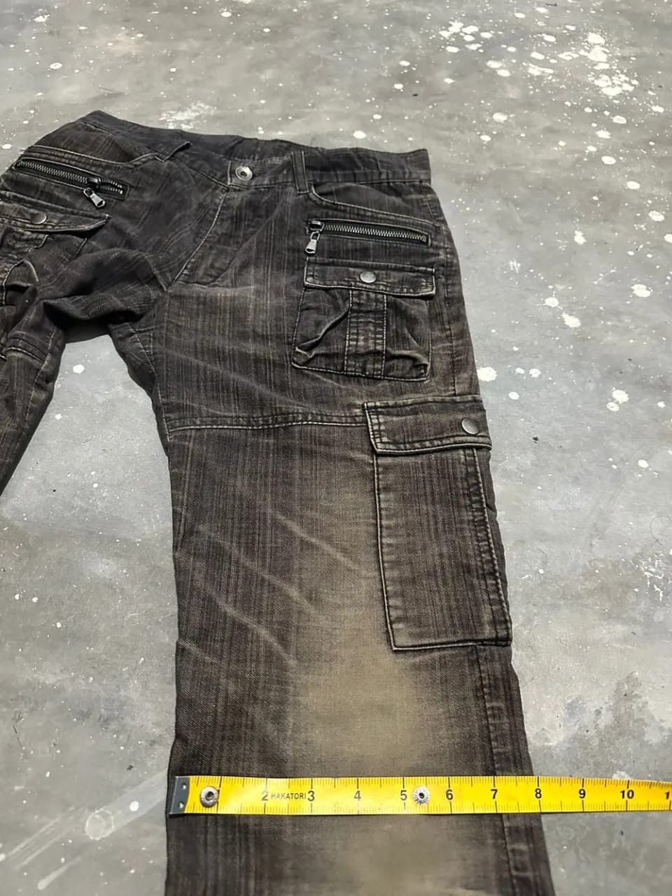 semanticdesign Semantic Design Multipocket Pants Beautiful Mud Colour Size US 29 - 16 Thumbnail