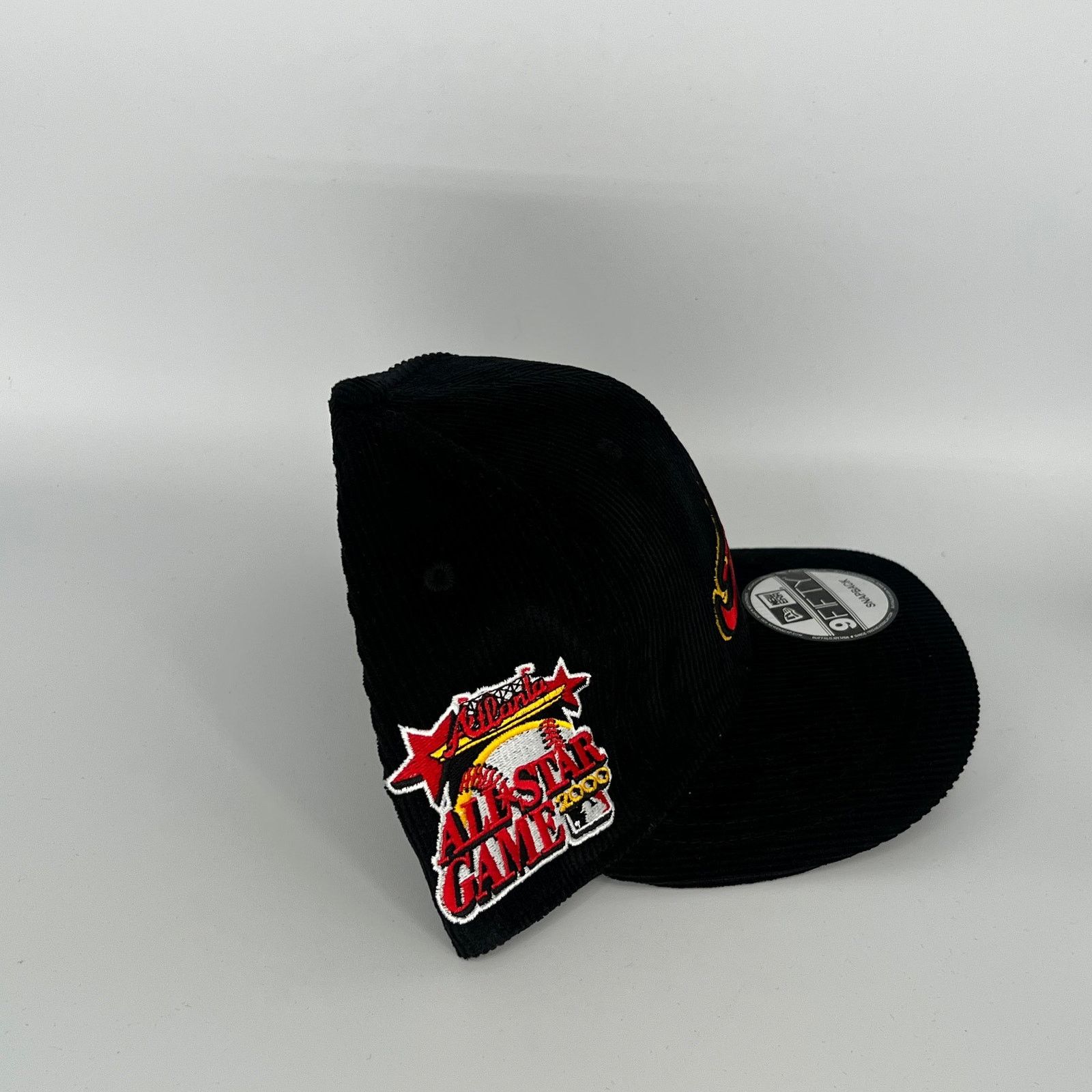 New Era Black Atlanta Braves 2000 All Star Game New Era MLB Size ONE SIZE - 3 Thumbnail