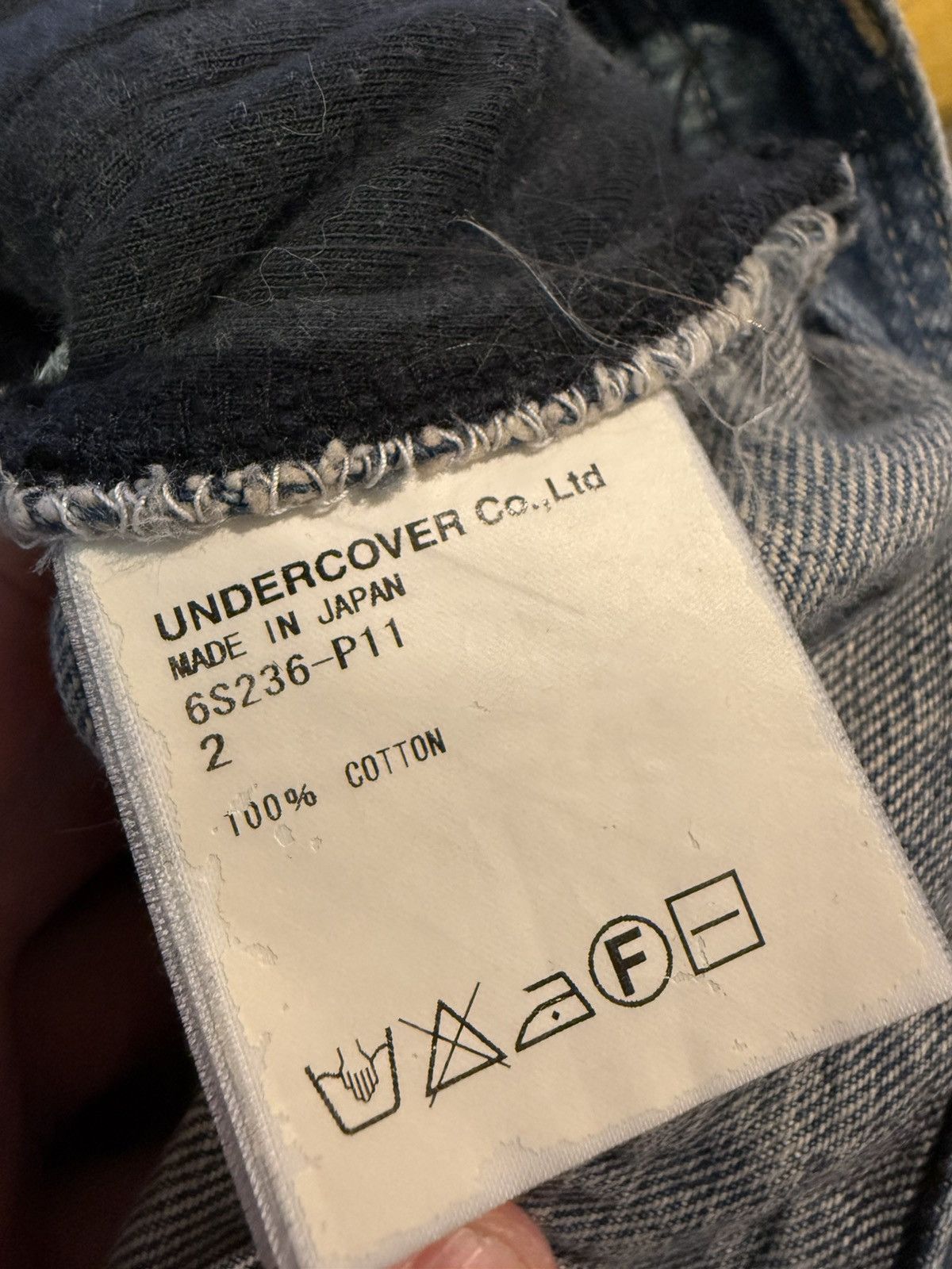 Undercover SS06 Undercover Ziaming Hybrid Denim Size US 30 / EU 46 - 7 Thumbnail